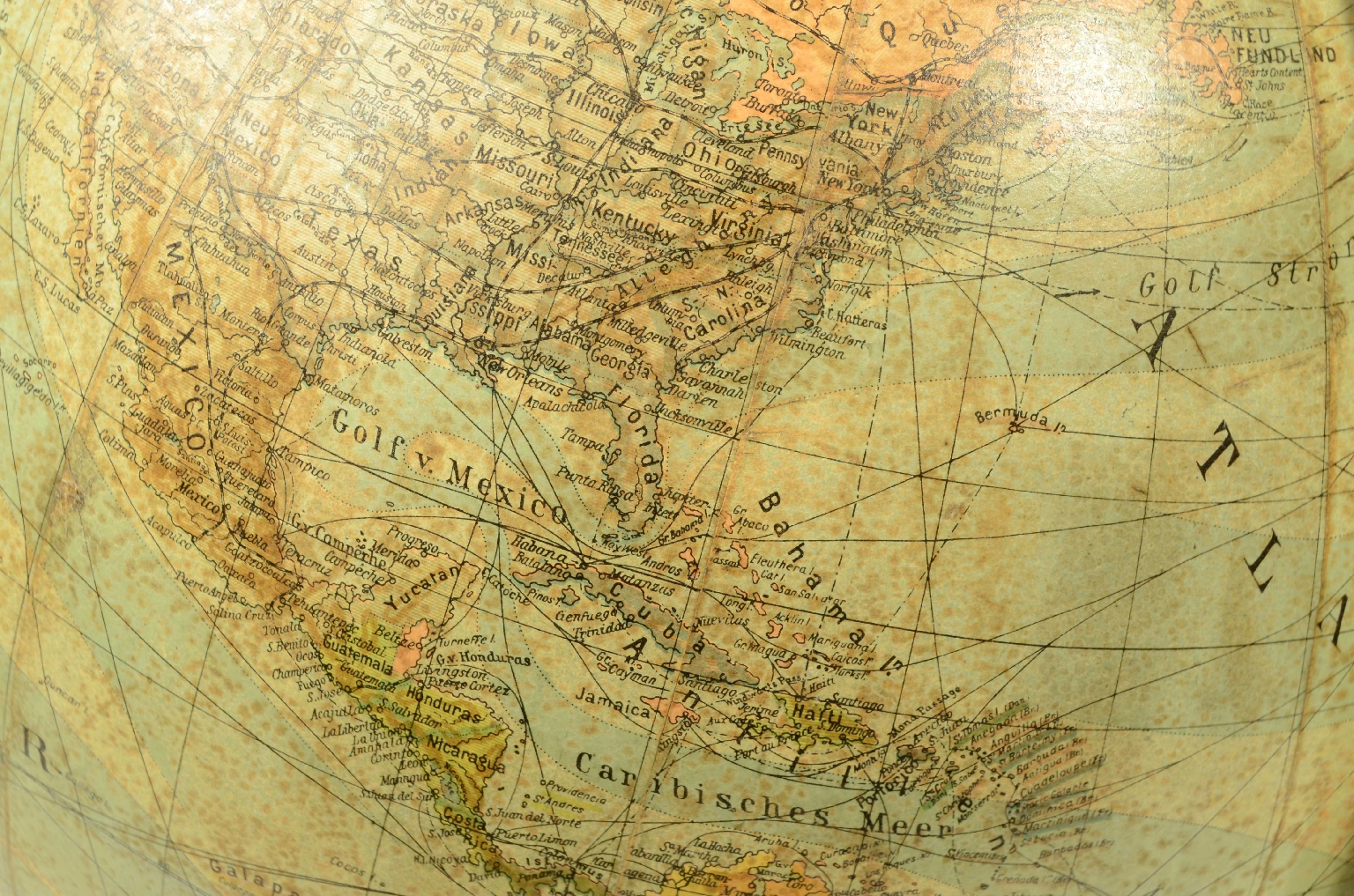 Antique globes-world maps/8217-Terrestrial Globe