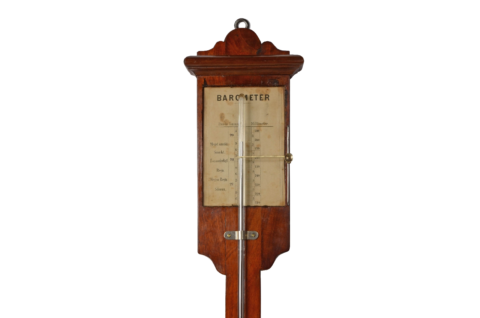 Antique barometers/8244-Torricellian Barometer
