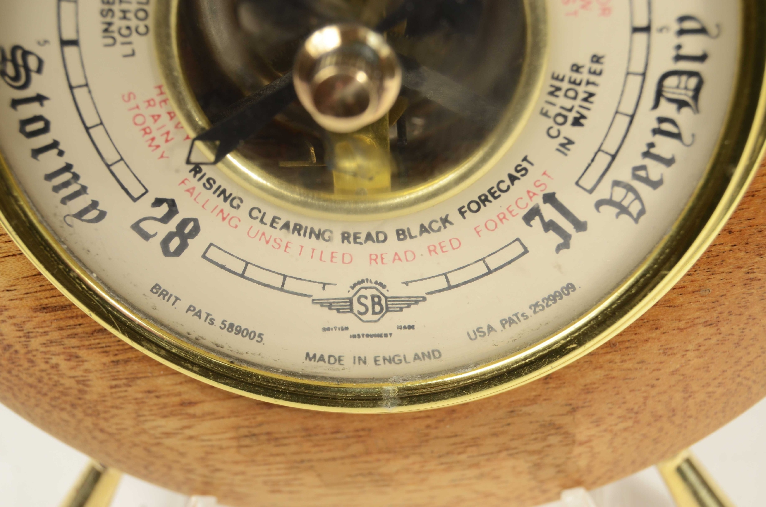 Antique barometers/8252-Small Barometer