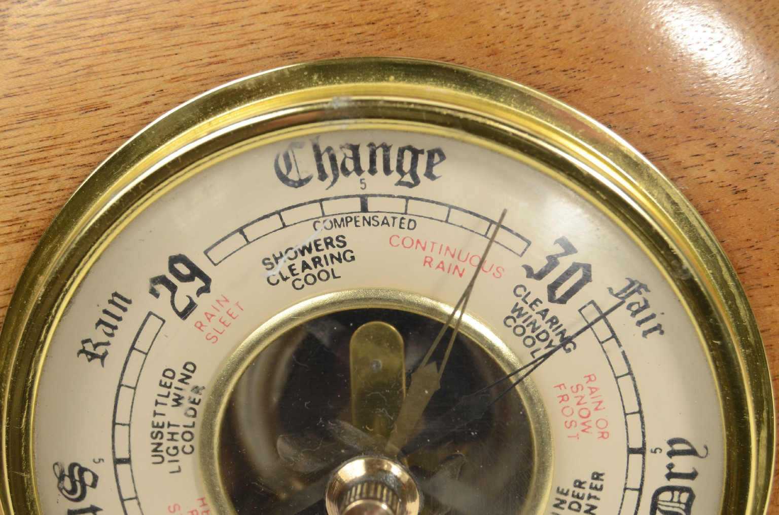 Antique barometers/8252-Small Barometer