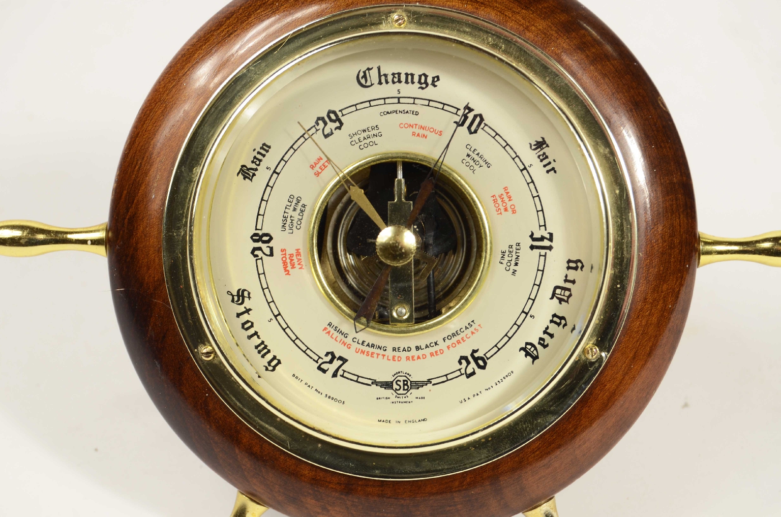 Antique barometers/8256-Small Barometer