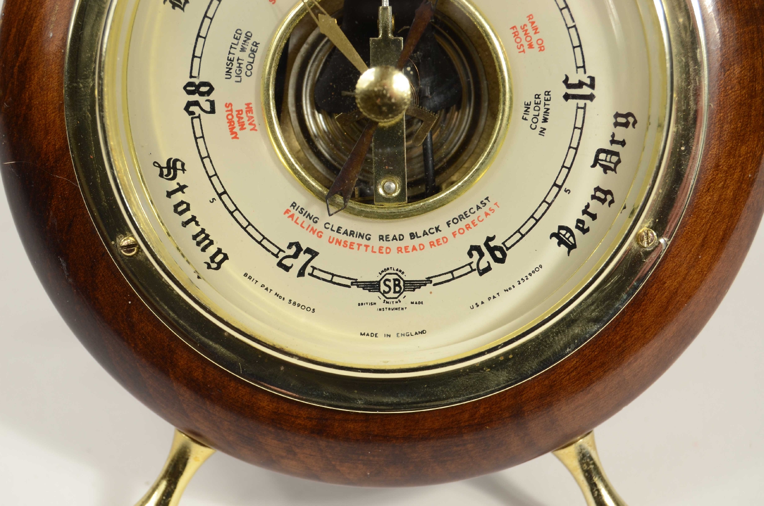 Antique barometers/8256-Small Barometer