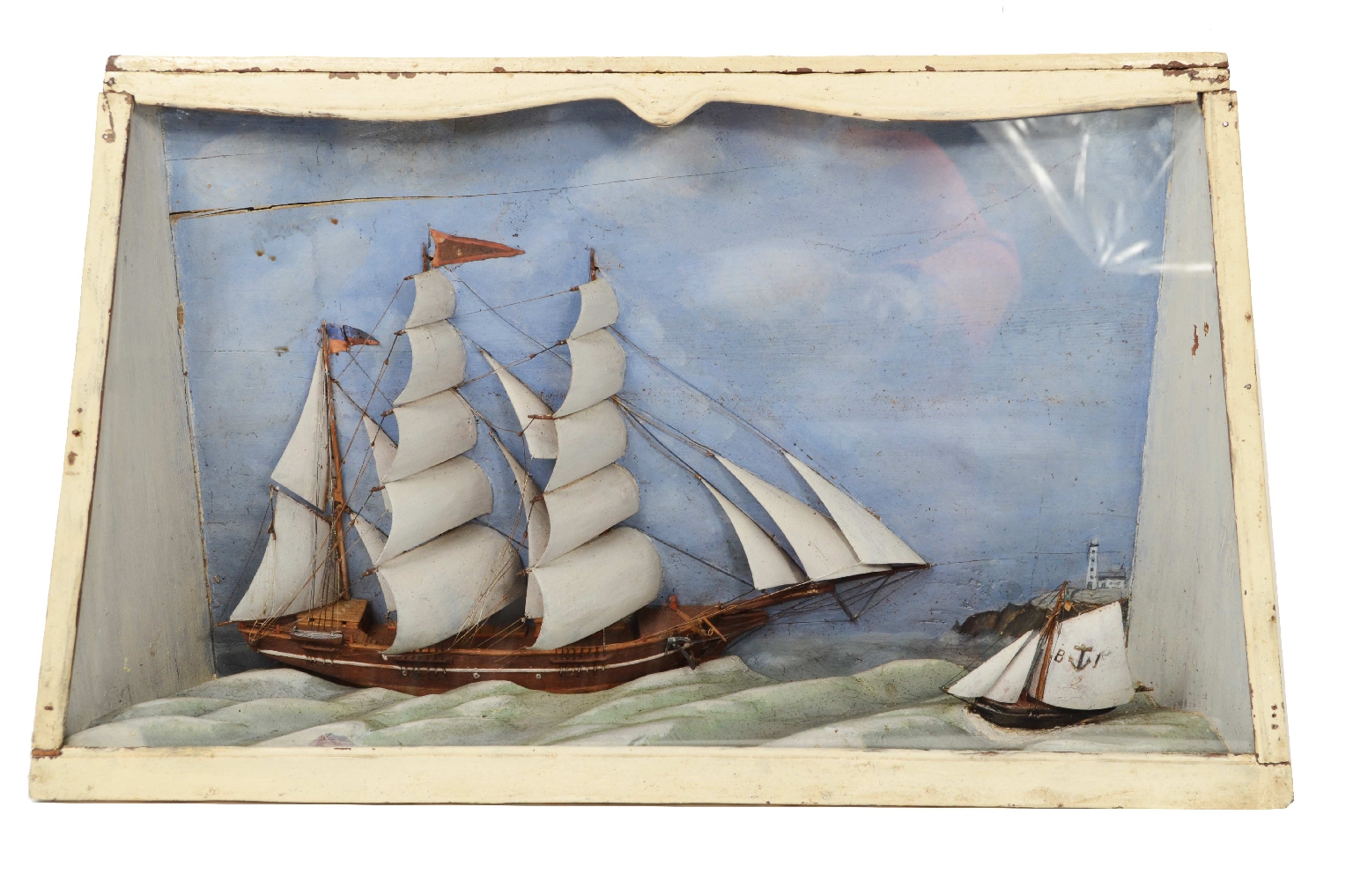 Old ship models/8265-Nautical Diorama