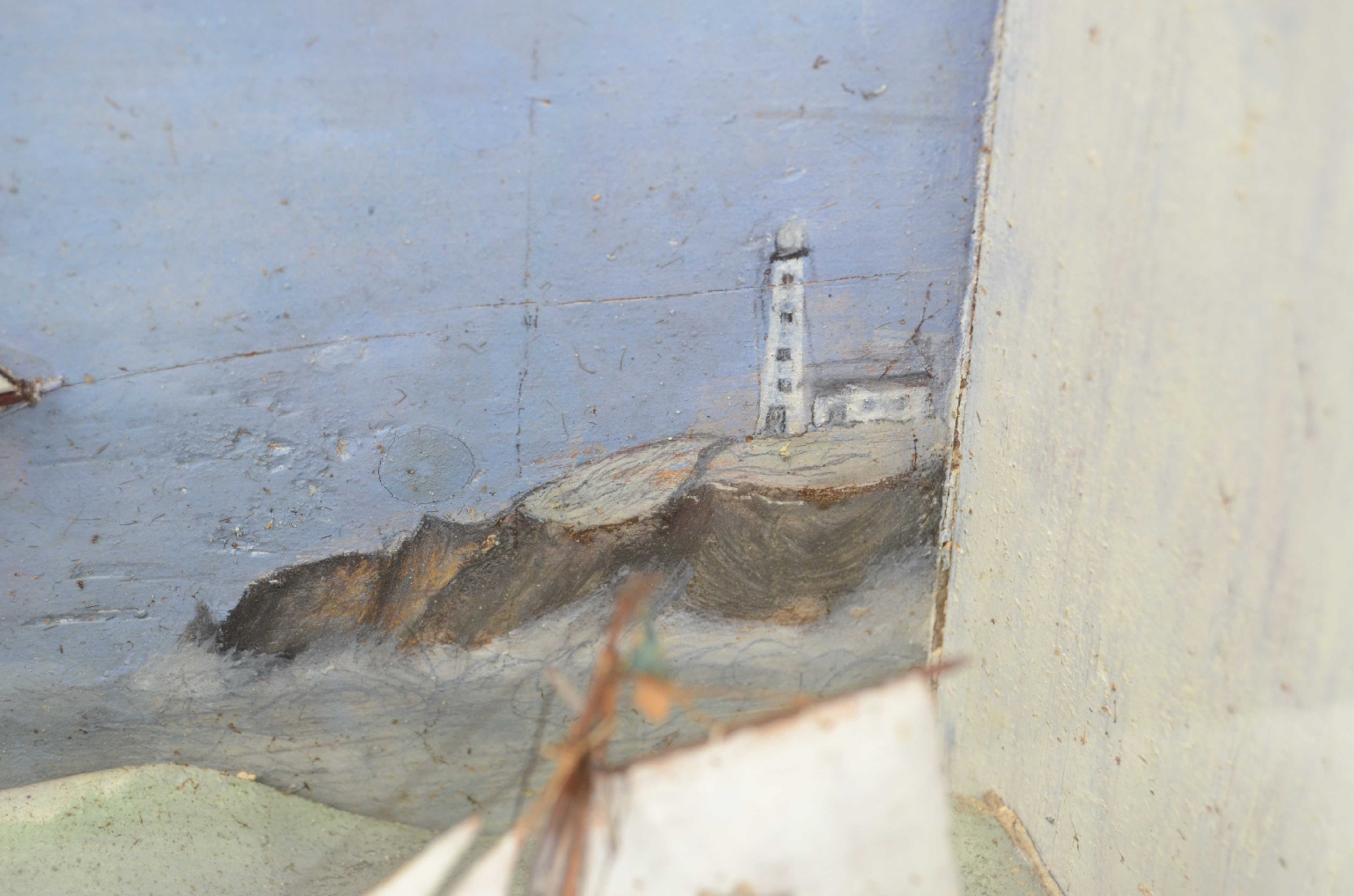 Old ship models/8265-Nautical Diorama