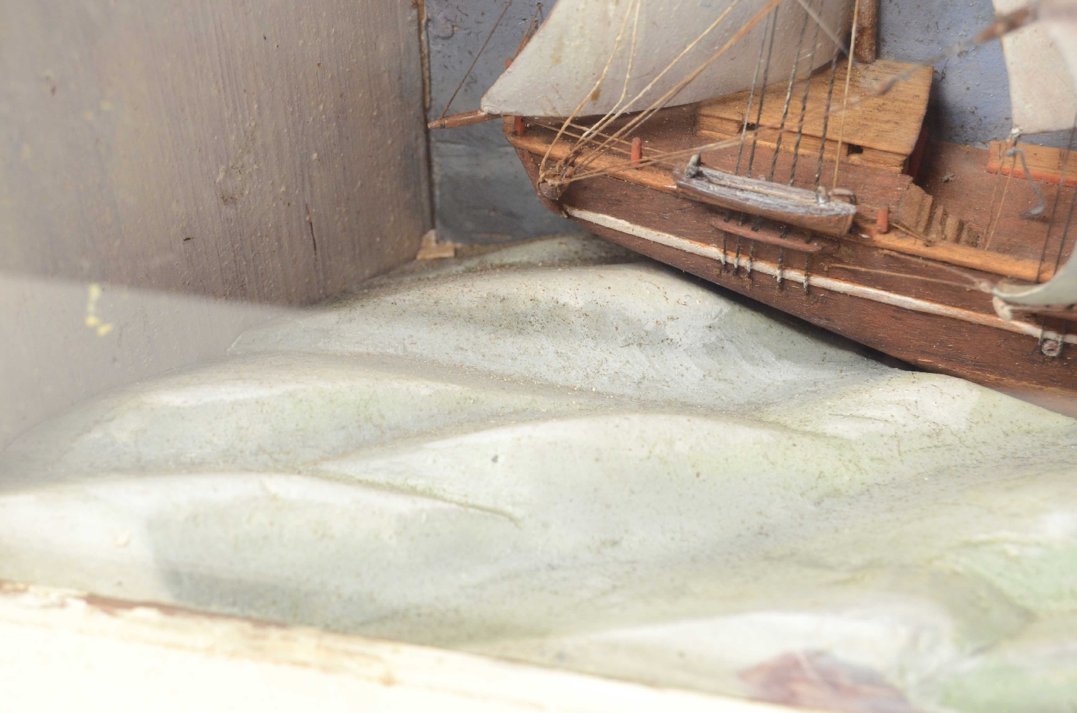 Old ship models/8265-Nautical Diorama