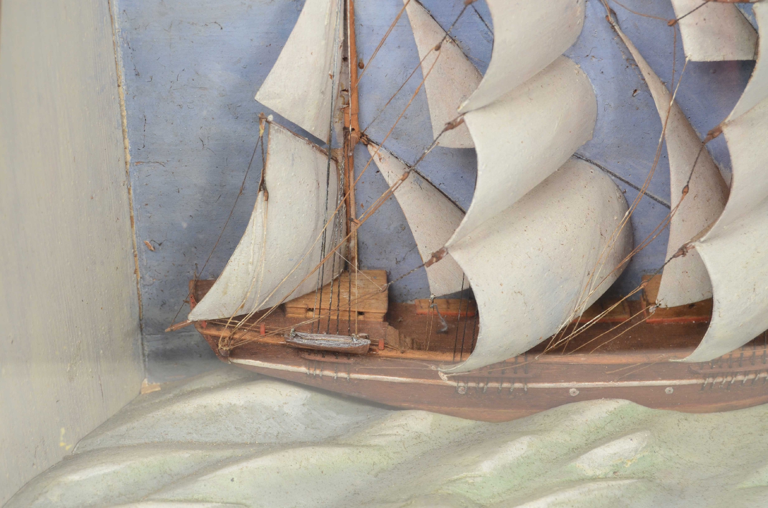Old ship models/8265-Nautical Diorama