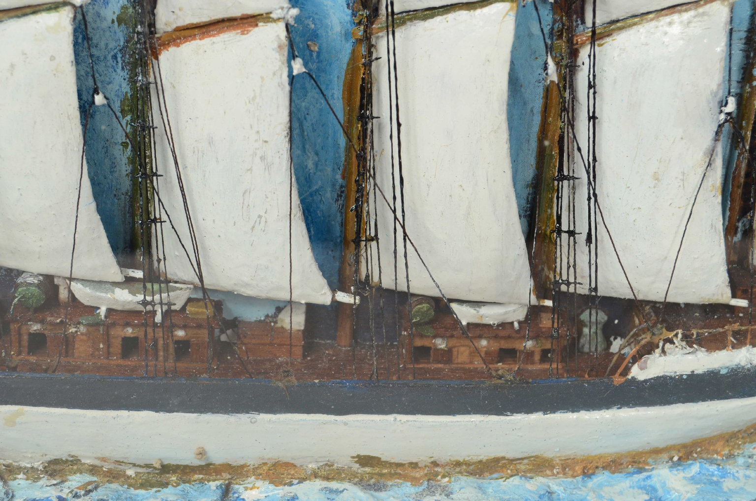 Old ship models/8266-Nautical Diorama