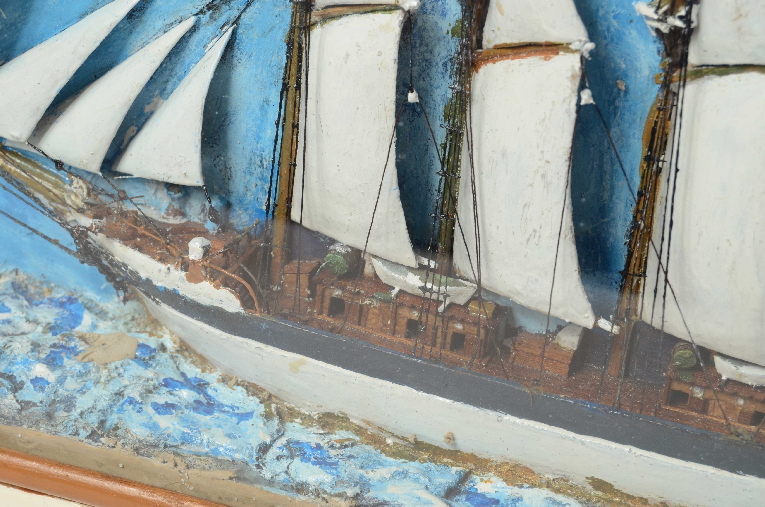 Old ship models/8266-Nautical Diorama