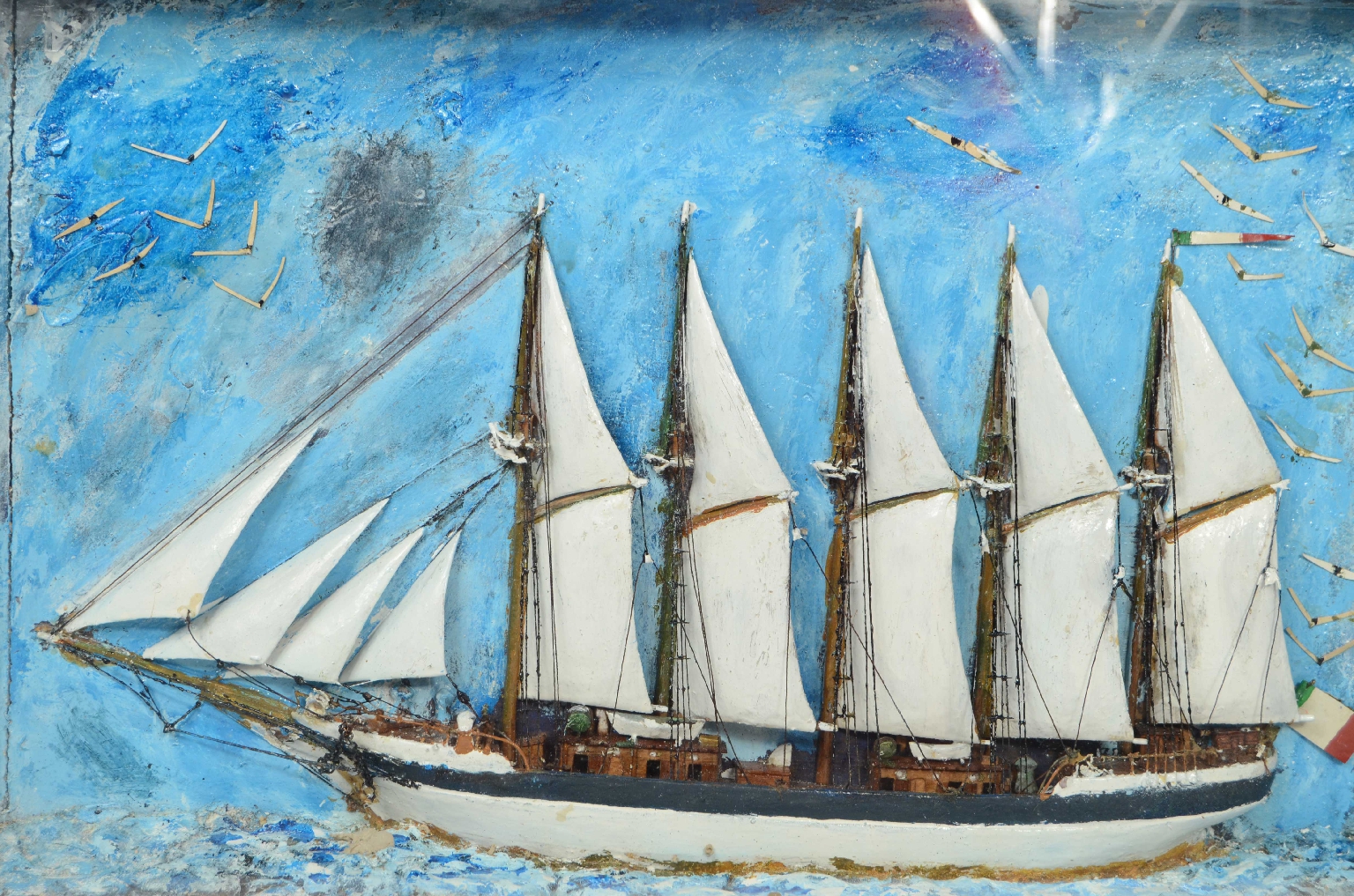 Modelli di navi d'epoca/8266-Diorama Nautico