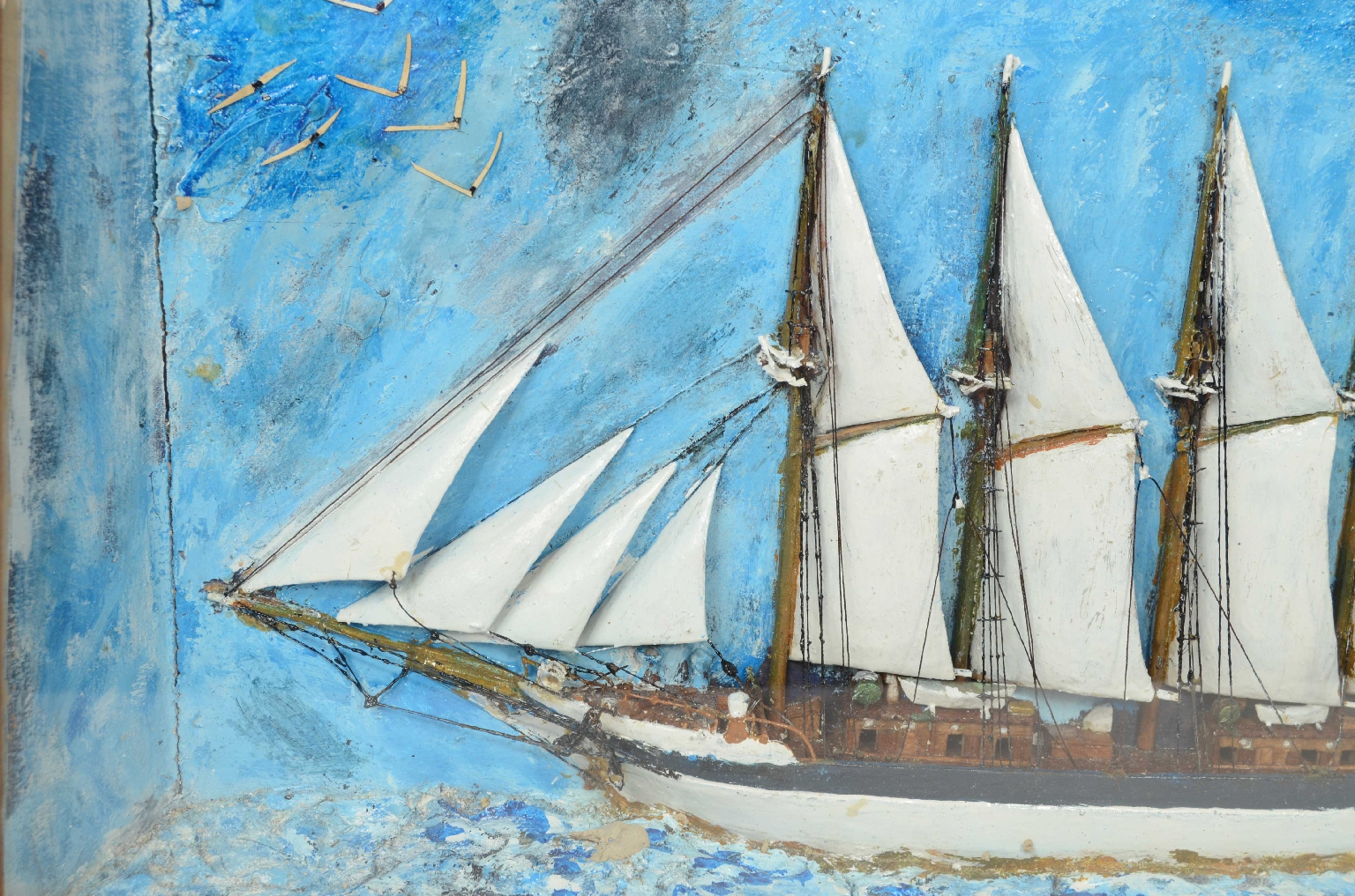 Old ship models/8266-Nautical Diorama