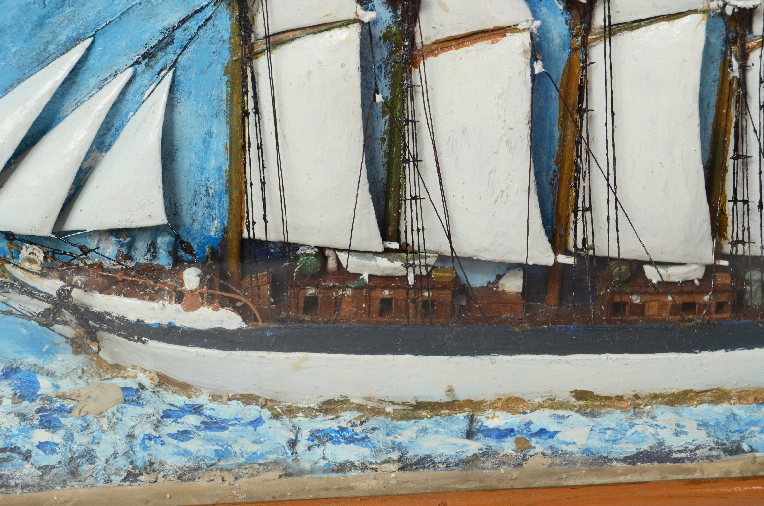 Old ship models/8266-Nautical Diorama