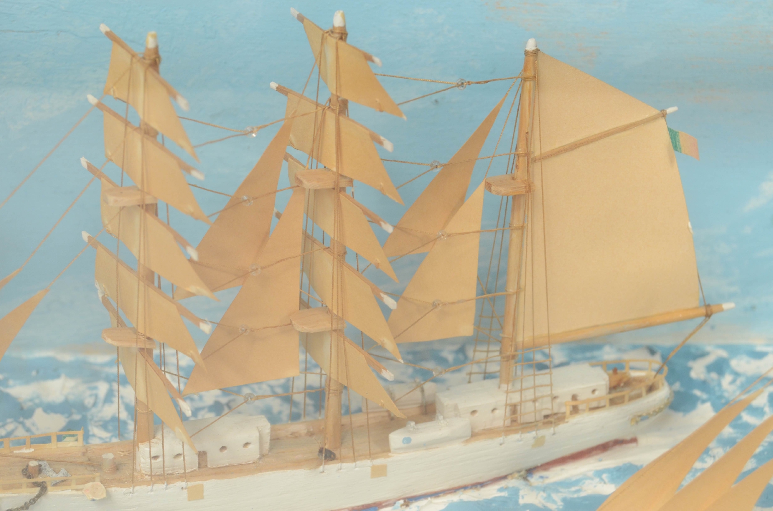 Old ship models/8267-Nautical Diorama