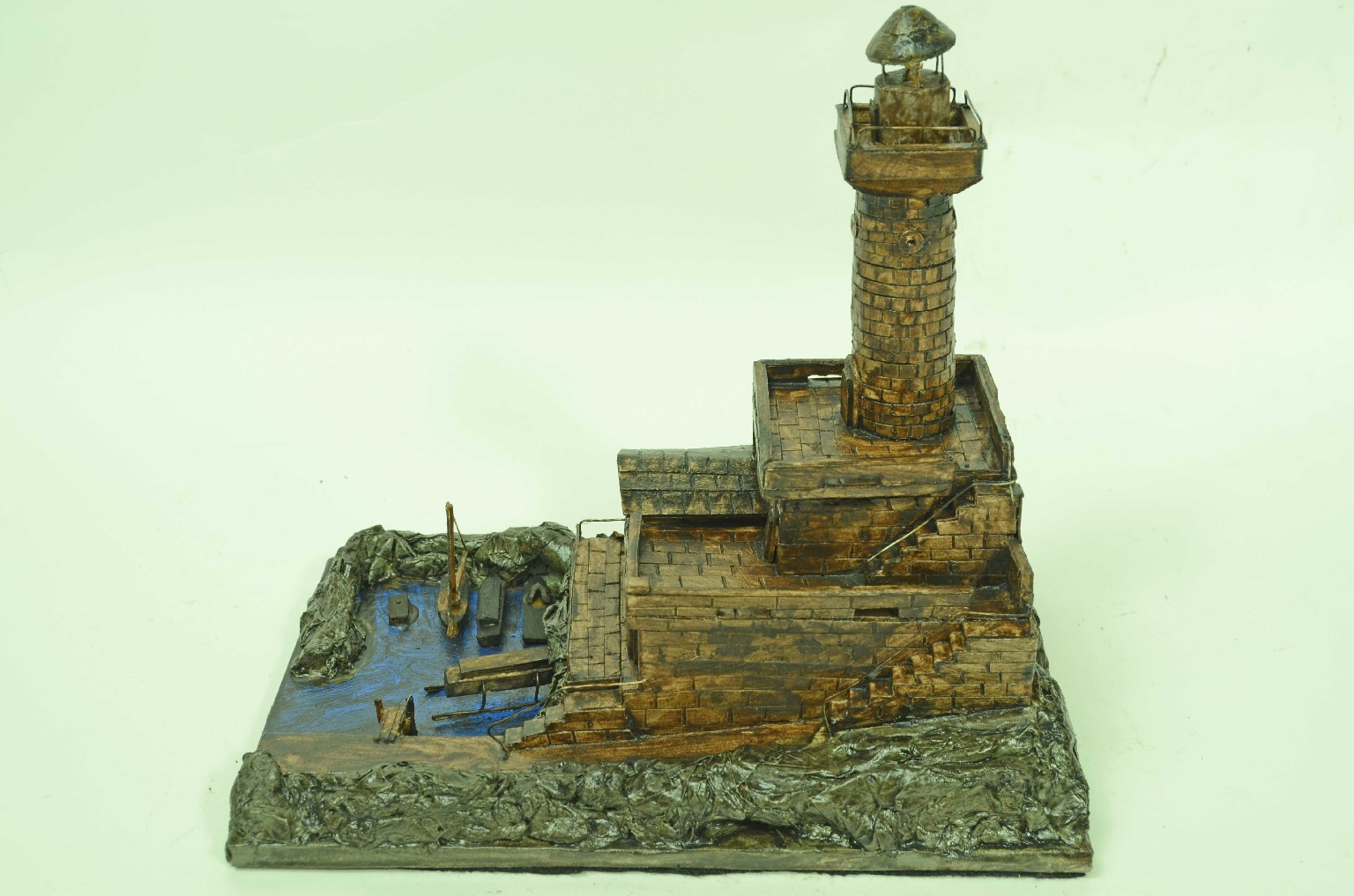 Antiquariato nautico/8292-Modellino di Faro