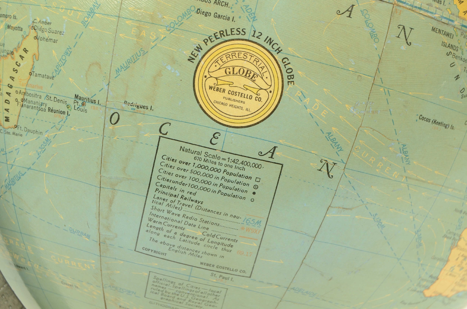 Globi-mappamondi antichi/8333-Globo Terrestre