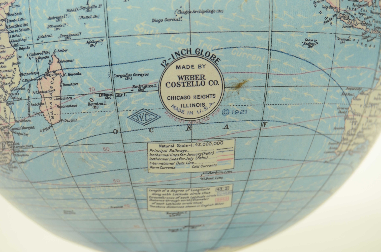 Globi-mappamondi antichi/8338-Globo Terrestre