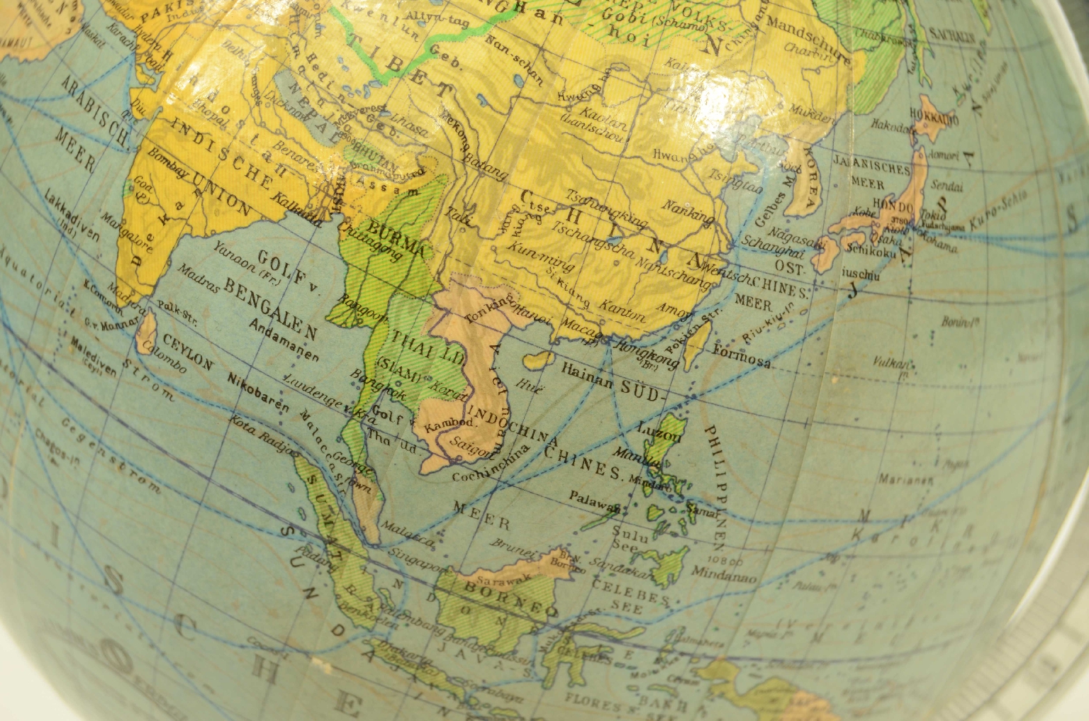 Globi-mappamondi antichi/8341-Piccolo Globo Terrestre