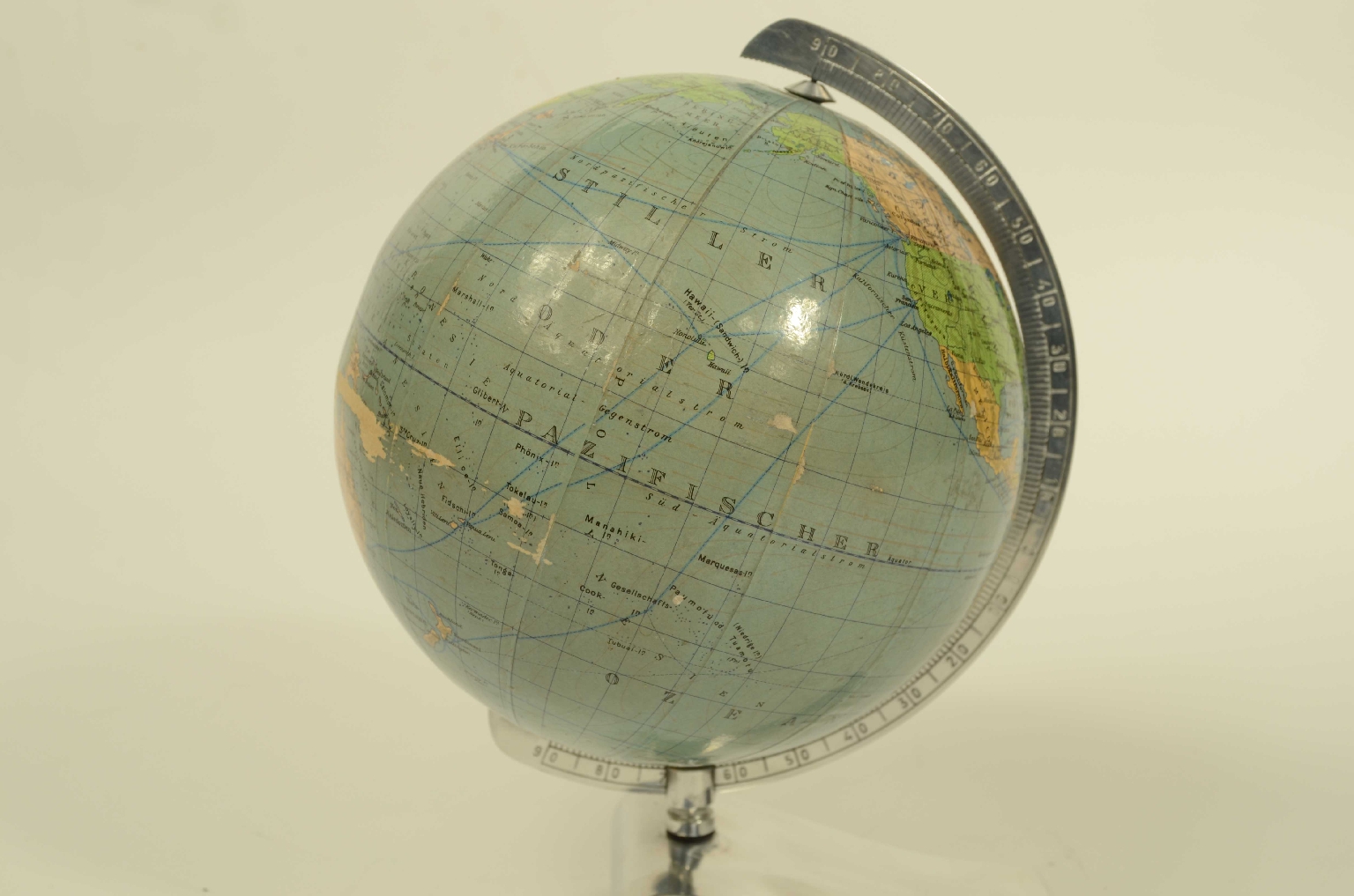 Antique globes-world maps/8341-Small Terrestrial Globe