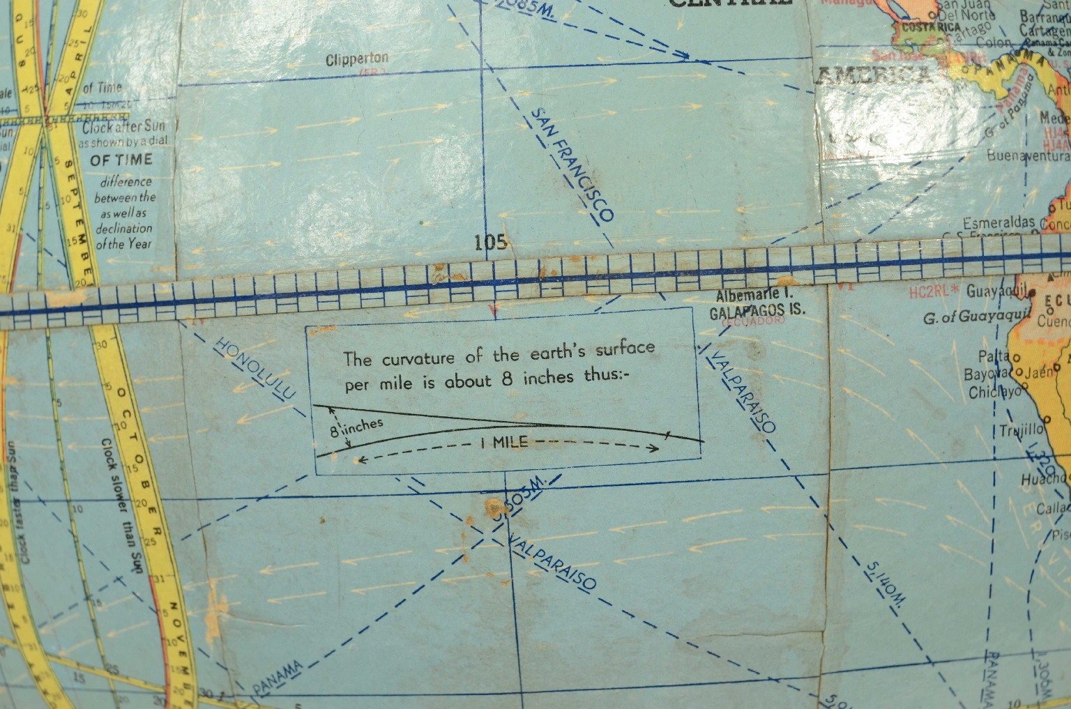 Antique globes-world maps/8347-Terrestrial Globe