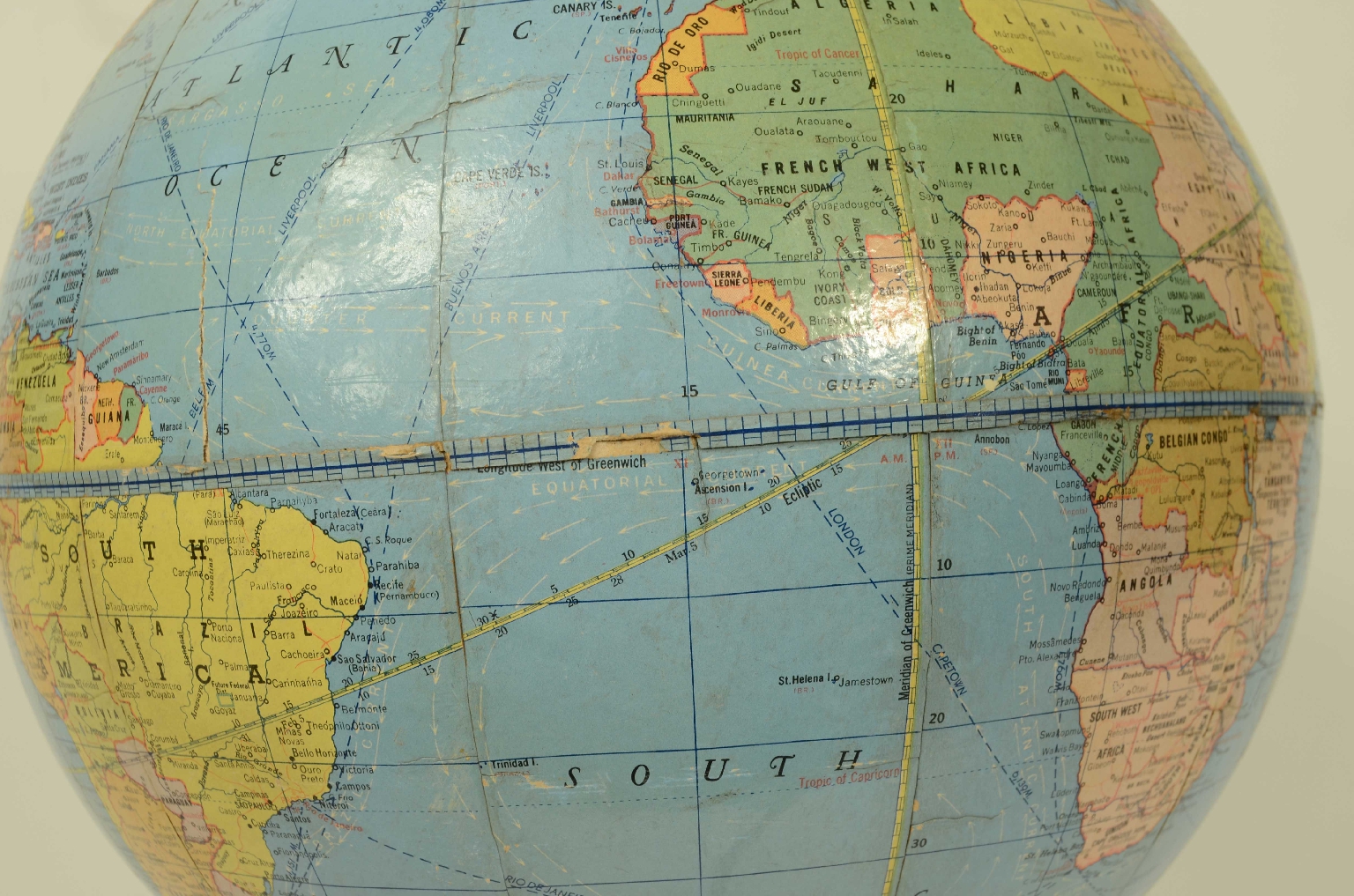 Antique globes-world maps/8347-Terrestrial Globe