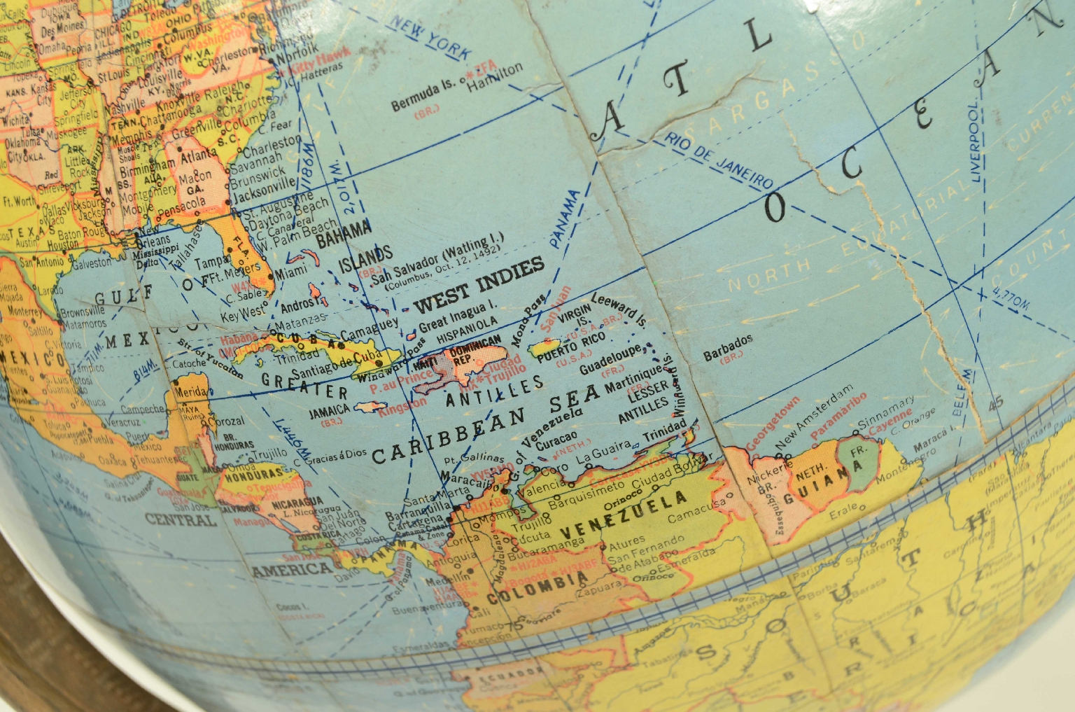 Antique globes-world maps/8347-Terrestrial Globe