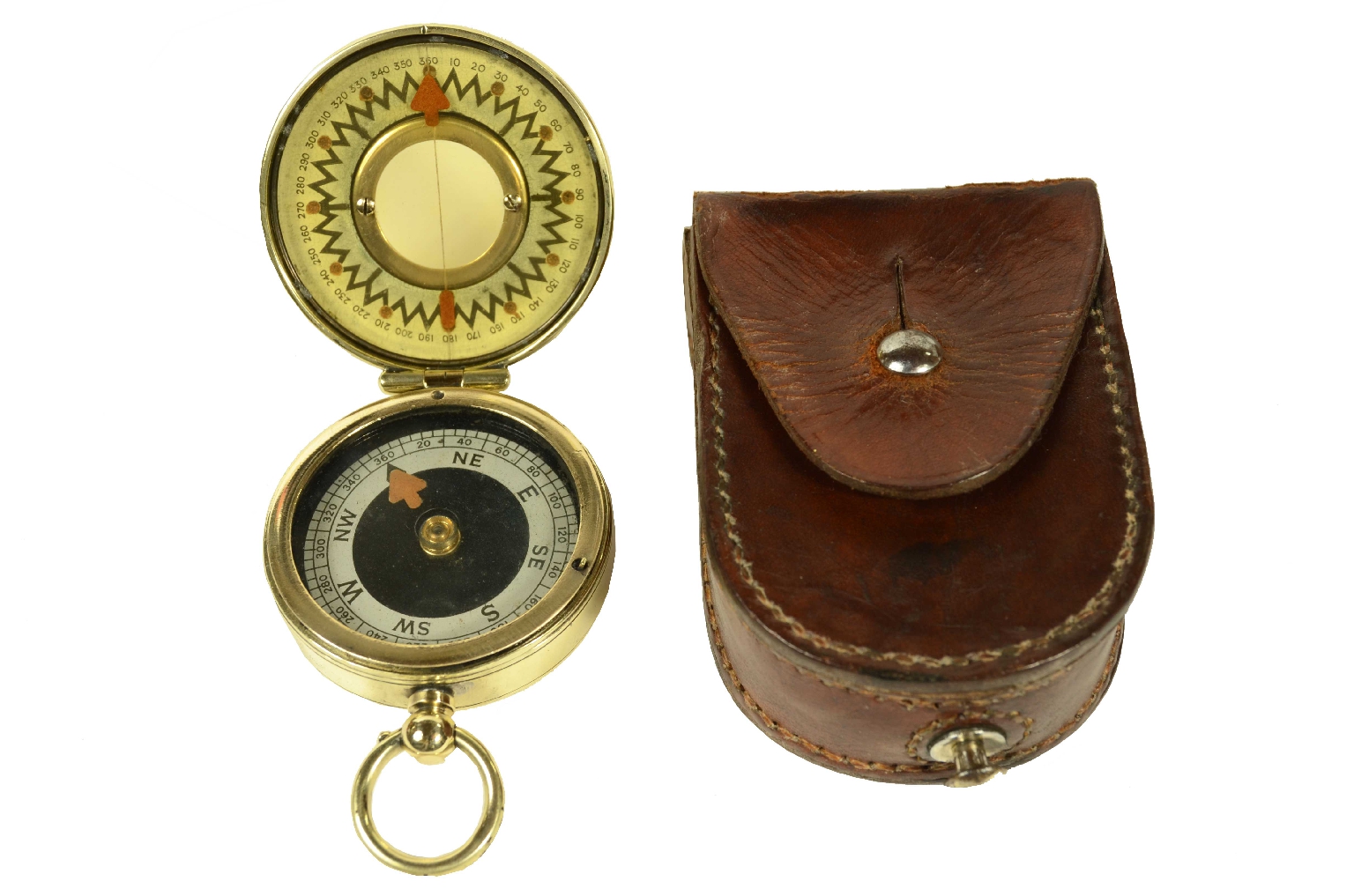 Antique compasses/8359-Brass Compass
