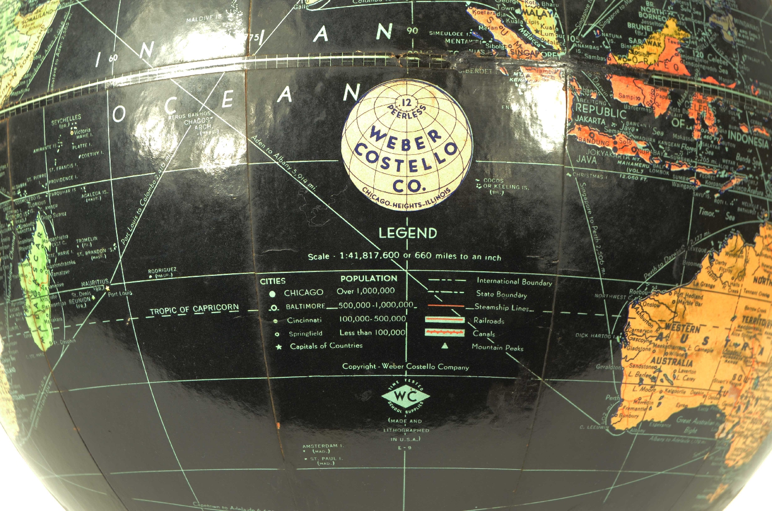 Globi-mappamondi antichi/8361-Globo Terrestre