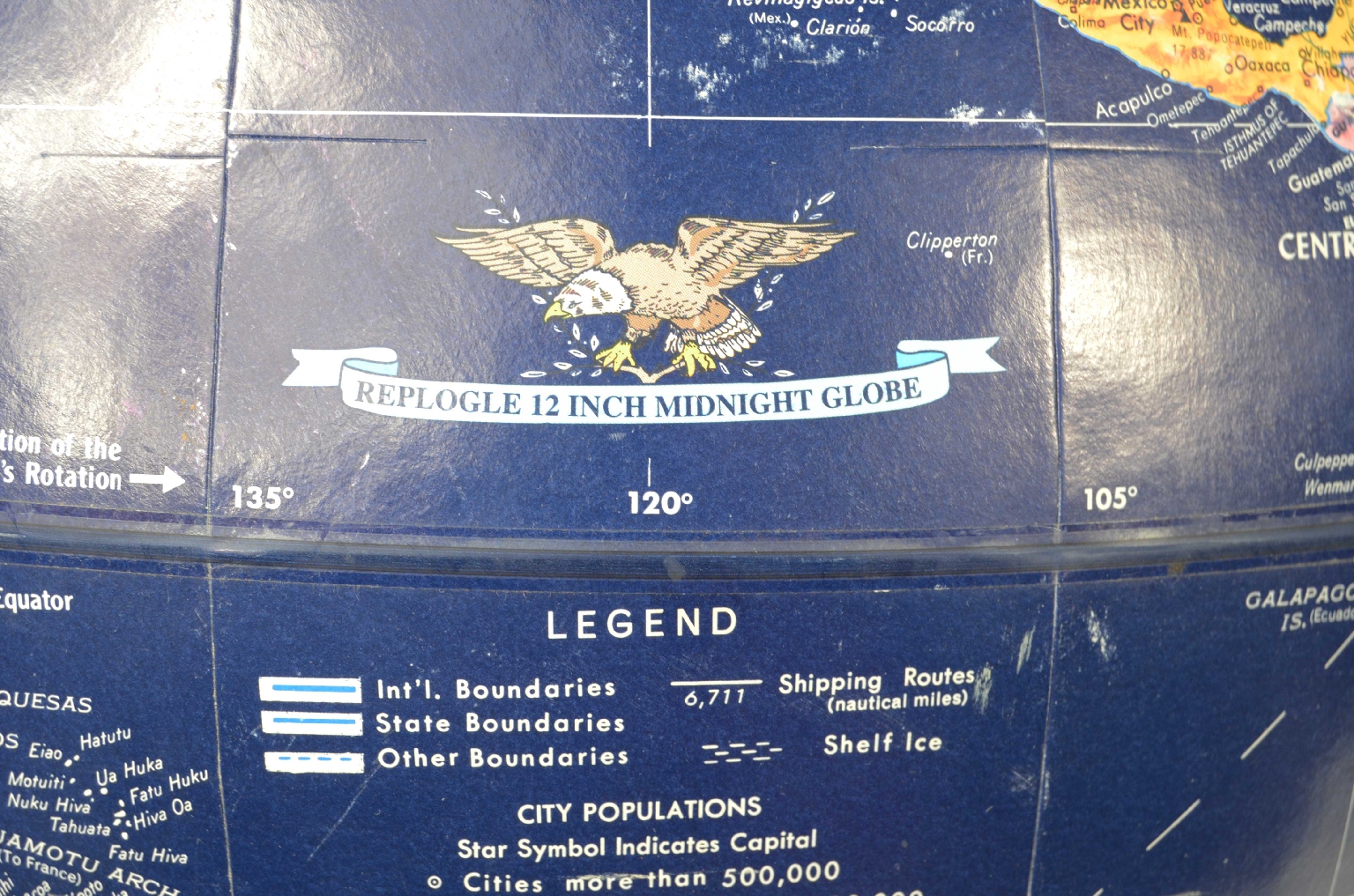 Antique globes-world maps/8362-Terrestrial Globe