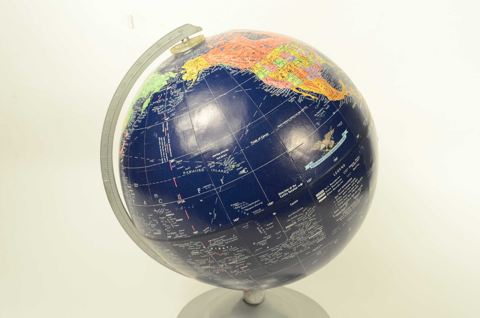 Antique globes-world maps/8362-Terrestrial Globe