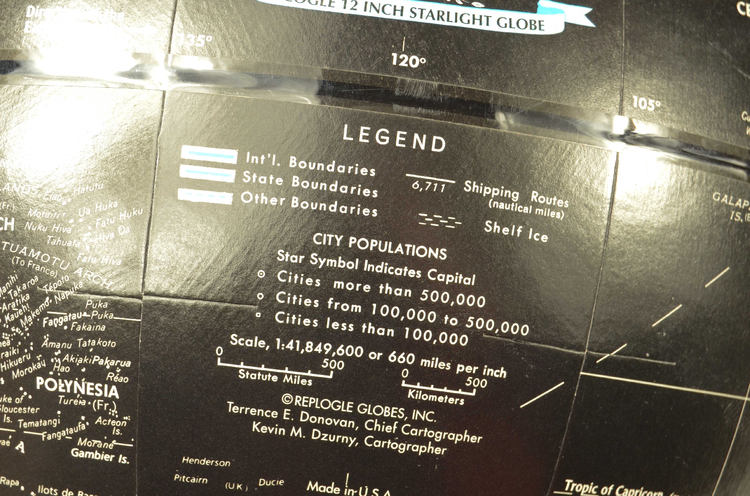 Antique globes-world maps/8366-Terrestrial Globe