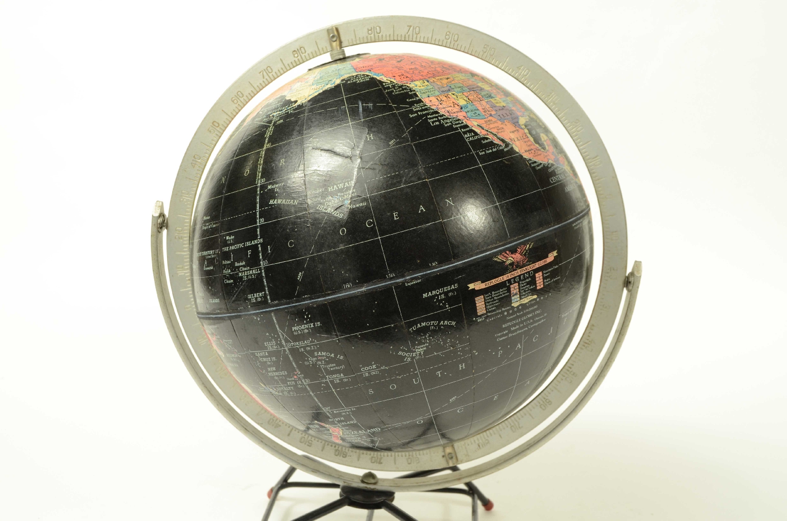 Antique globes-world maps/8382-Terrestrial Globe