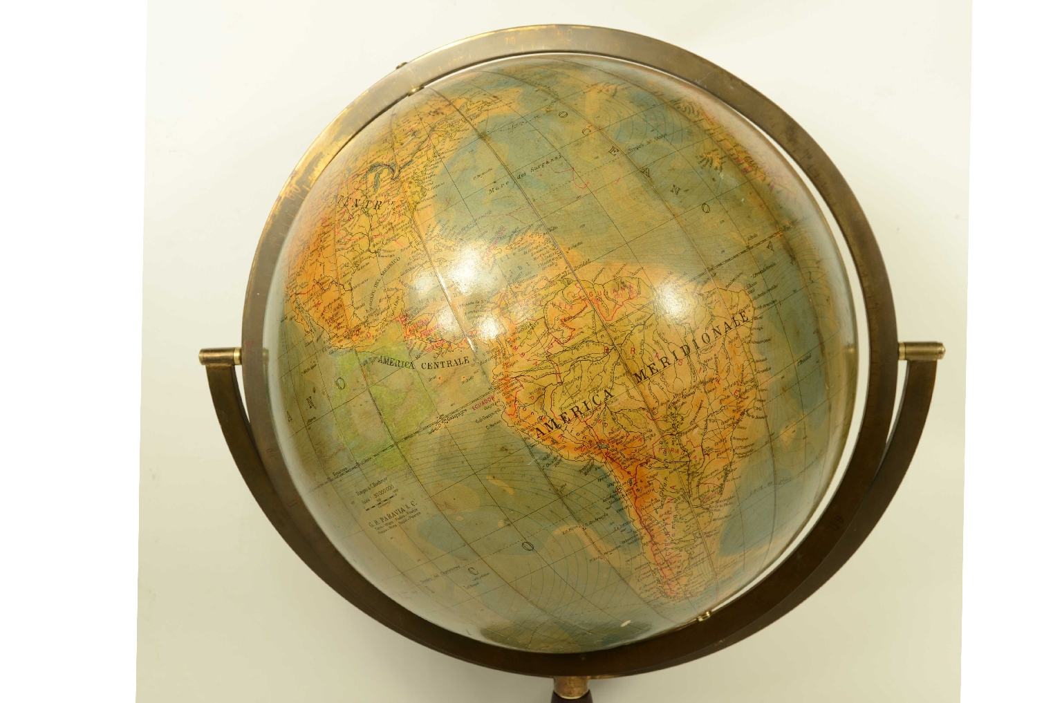 Antique globes-world maps/8388-Large Terrestrial Globe