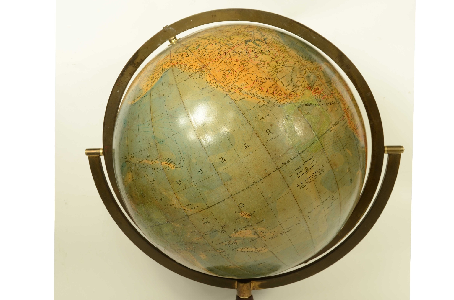 Antique globes-world maps/8388-Large Terrestrial Globe