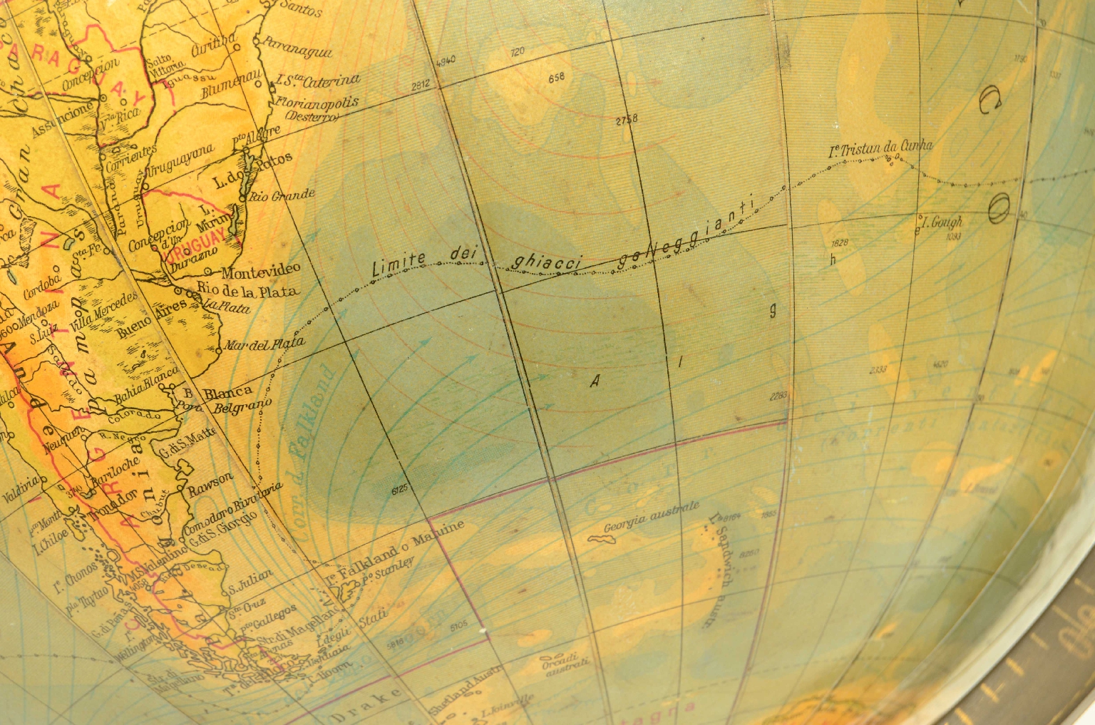 Antique globes-world maps/8388-Large Terrestrial Globe