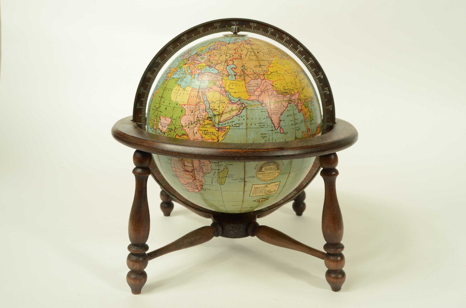 Antique globes-world maps/8400-Terrestrial Globe