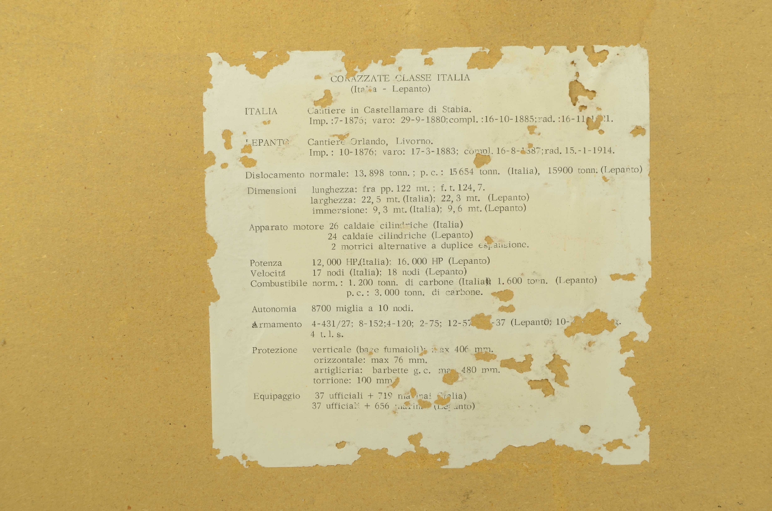 Nautical antiques/8422-Lepanto Lithograph