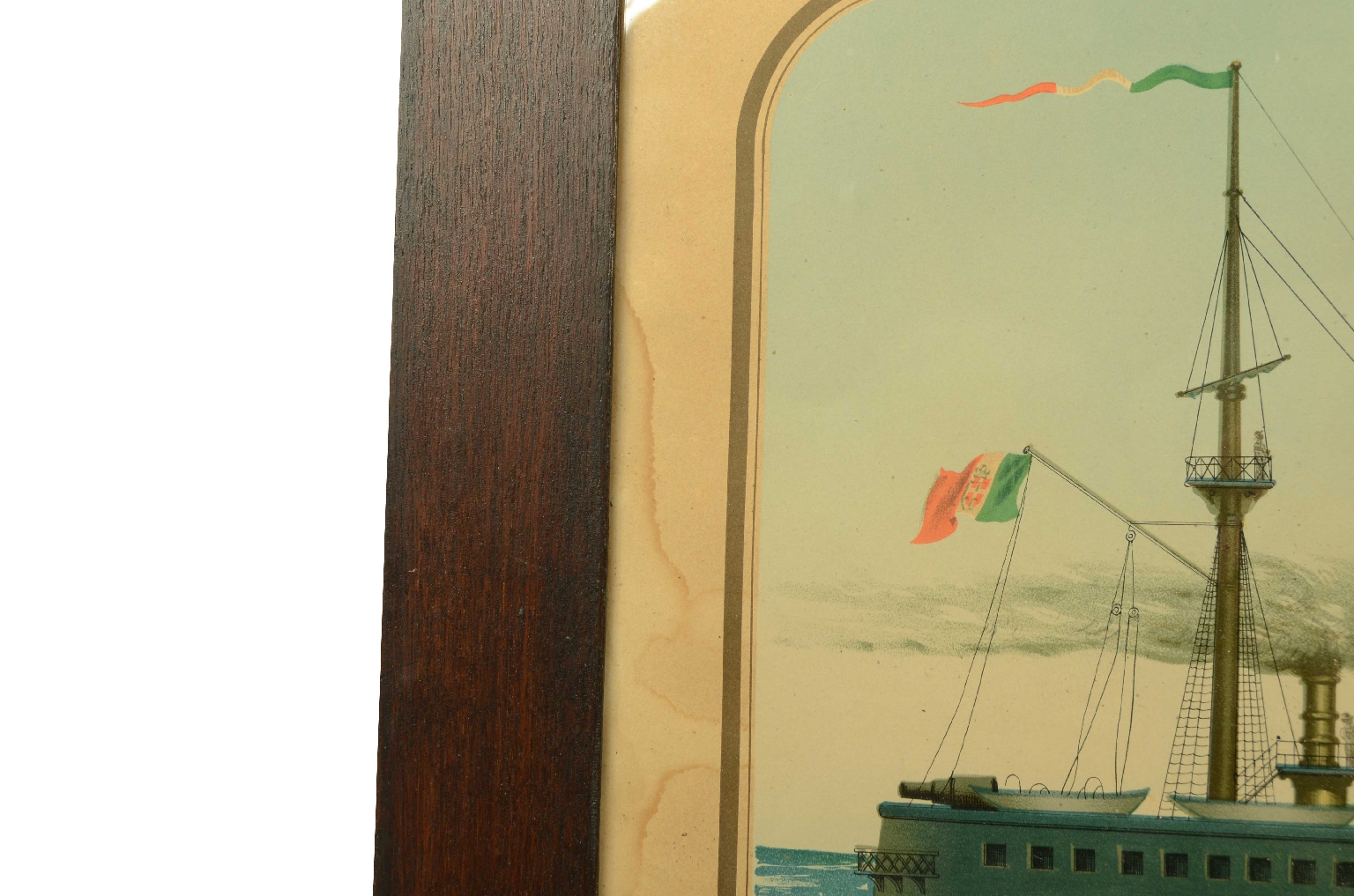 Nautical antiques/8422-Lepanto Lithograph