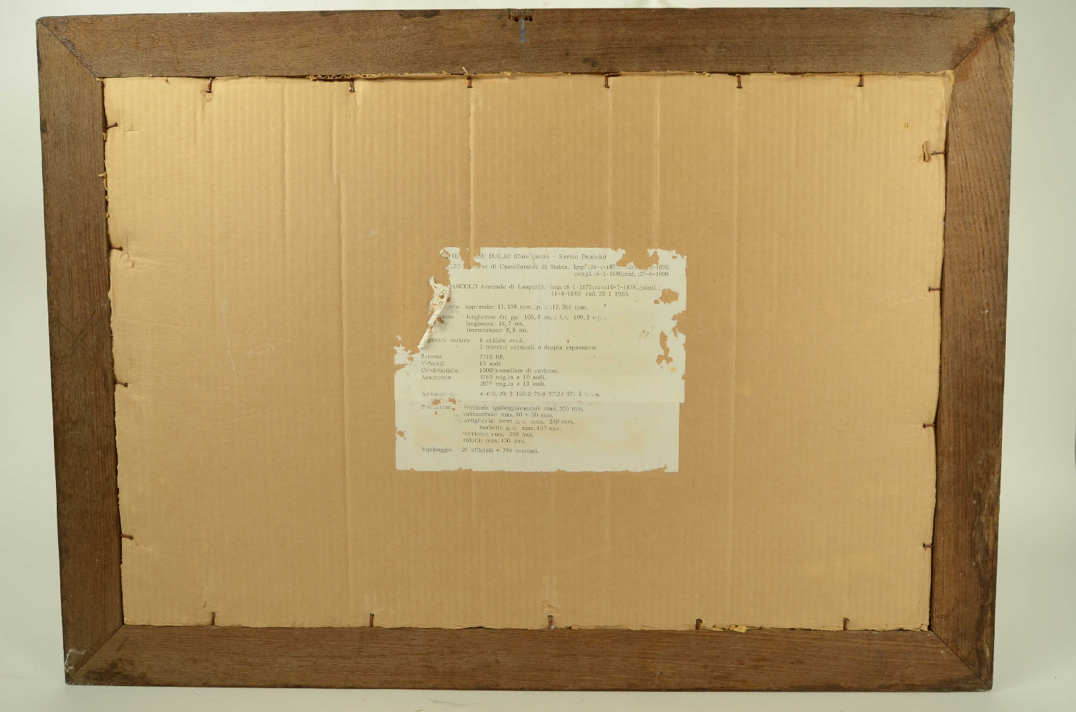 Antiquariato nautico/8422a-Litografia Duilio