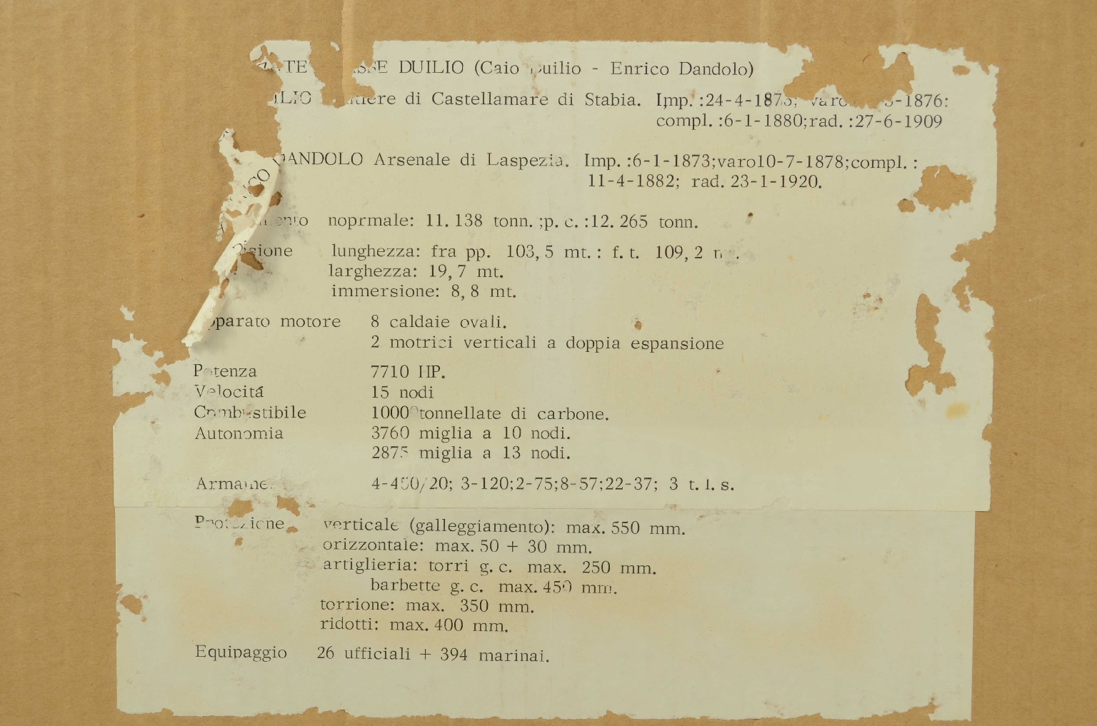 Antiquariato nautico/8422a-Litografia Duilio