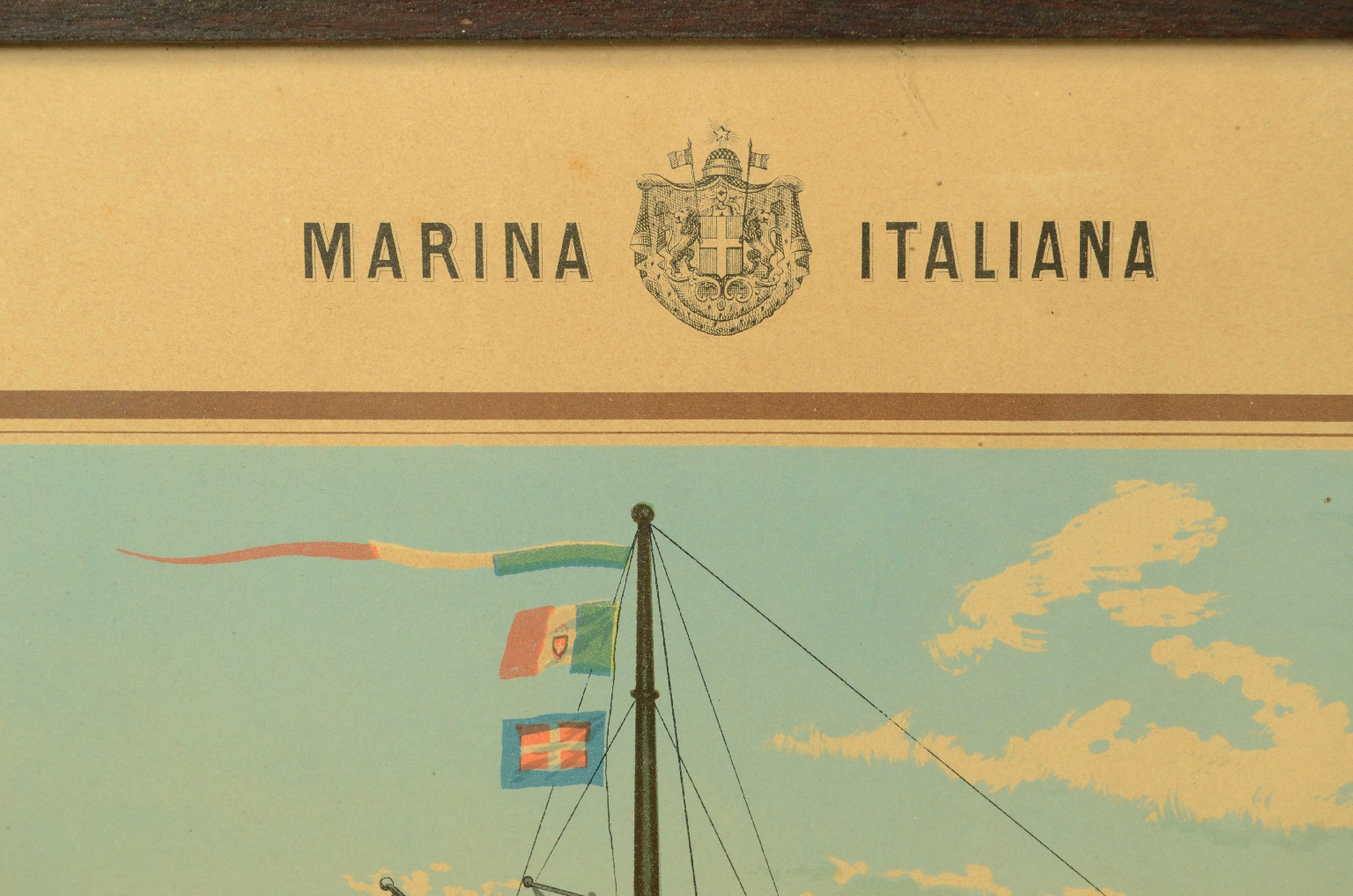 Antiquariato nautico/8422a-Litografia Duilio