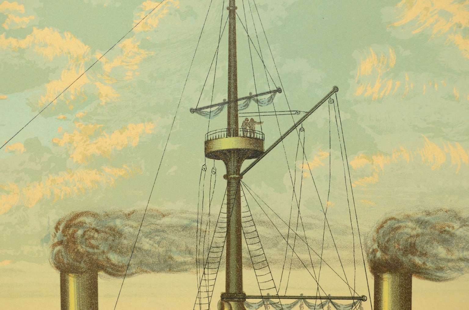 Antiquariato nautico/8423-Litografia Dandolo