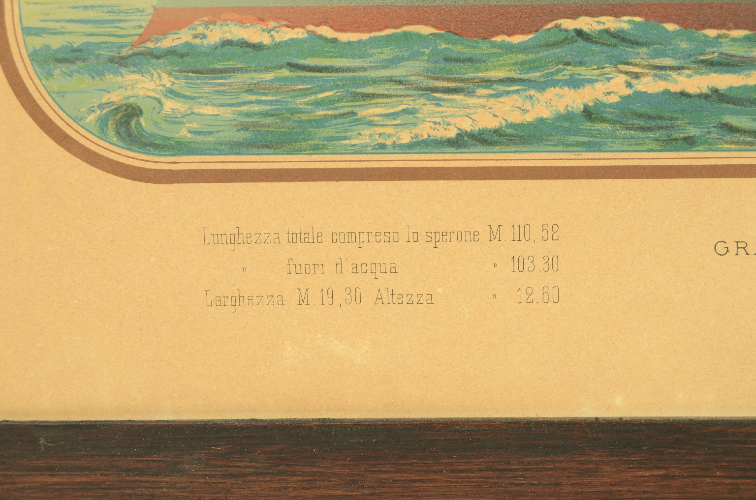 Nautical antiques/8423-Dandolo Lithograph