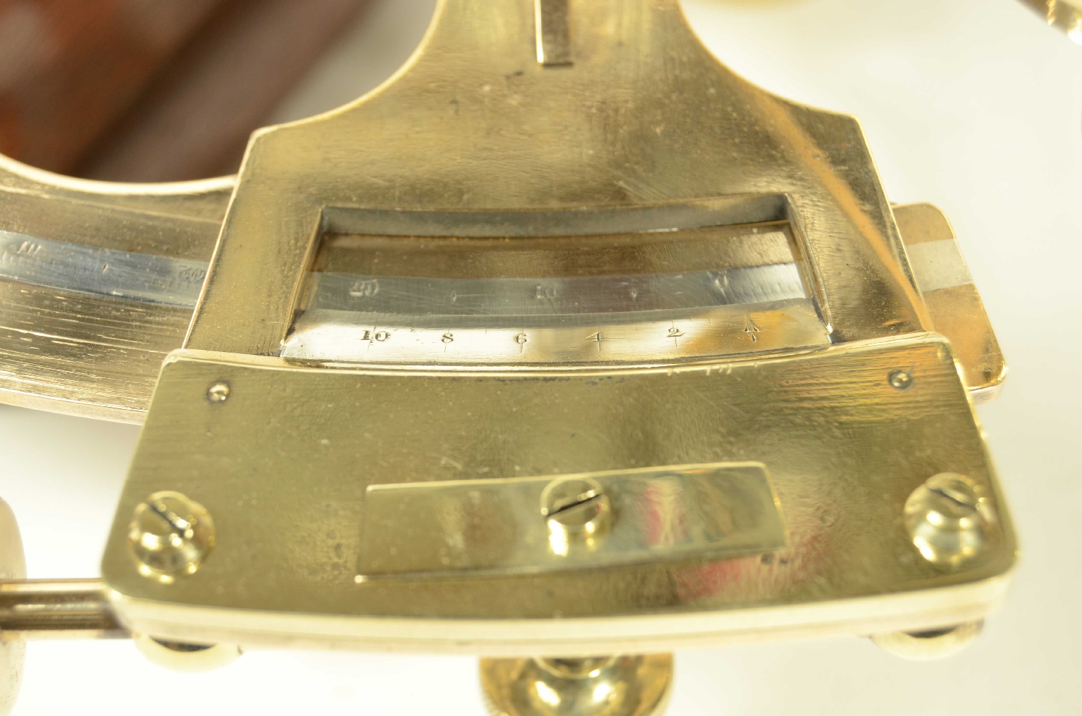 Nautical antiques/8452-Brass Sextant
