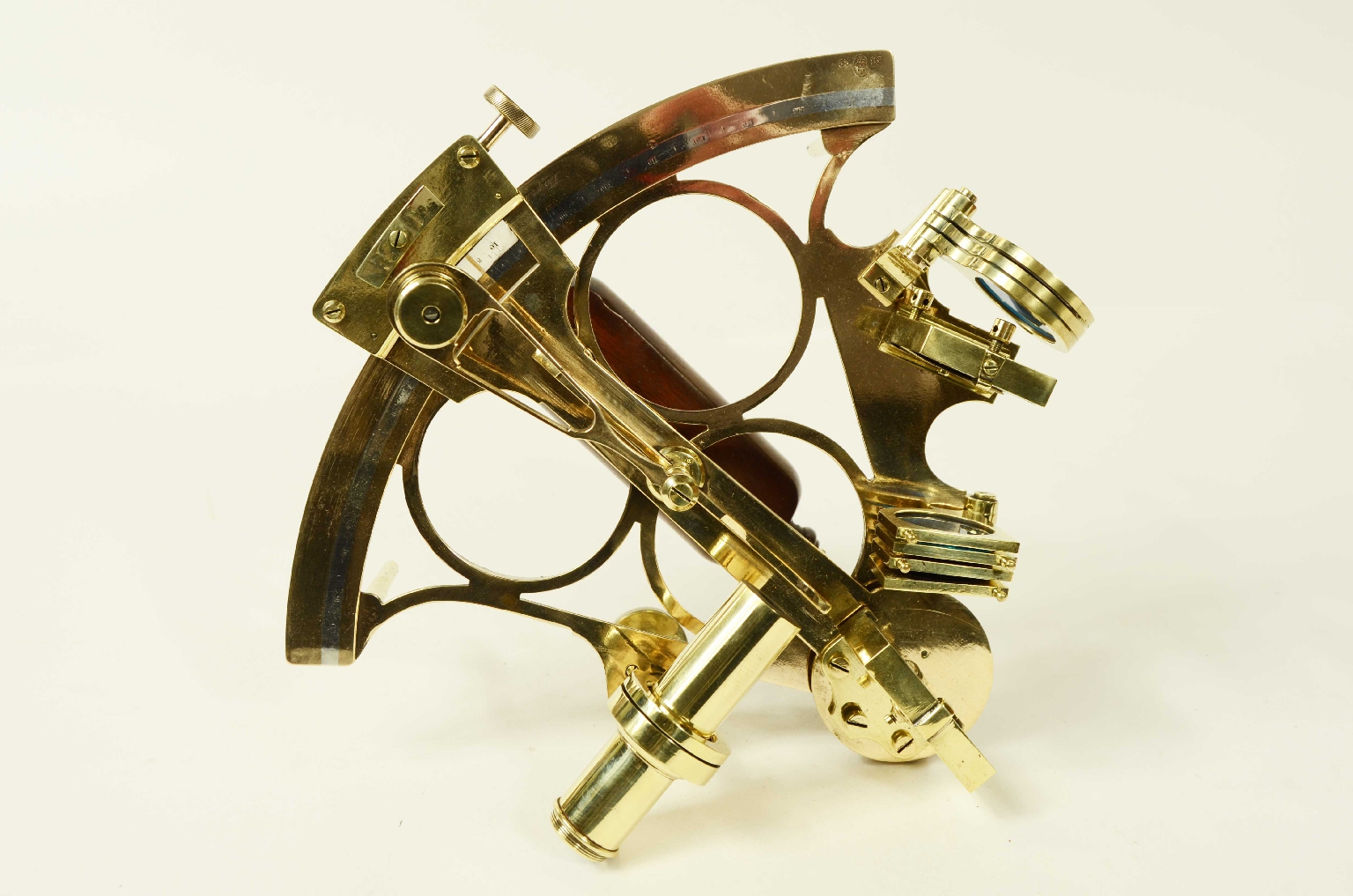 Nautical antiques/8452-Brass Sextant