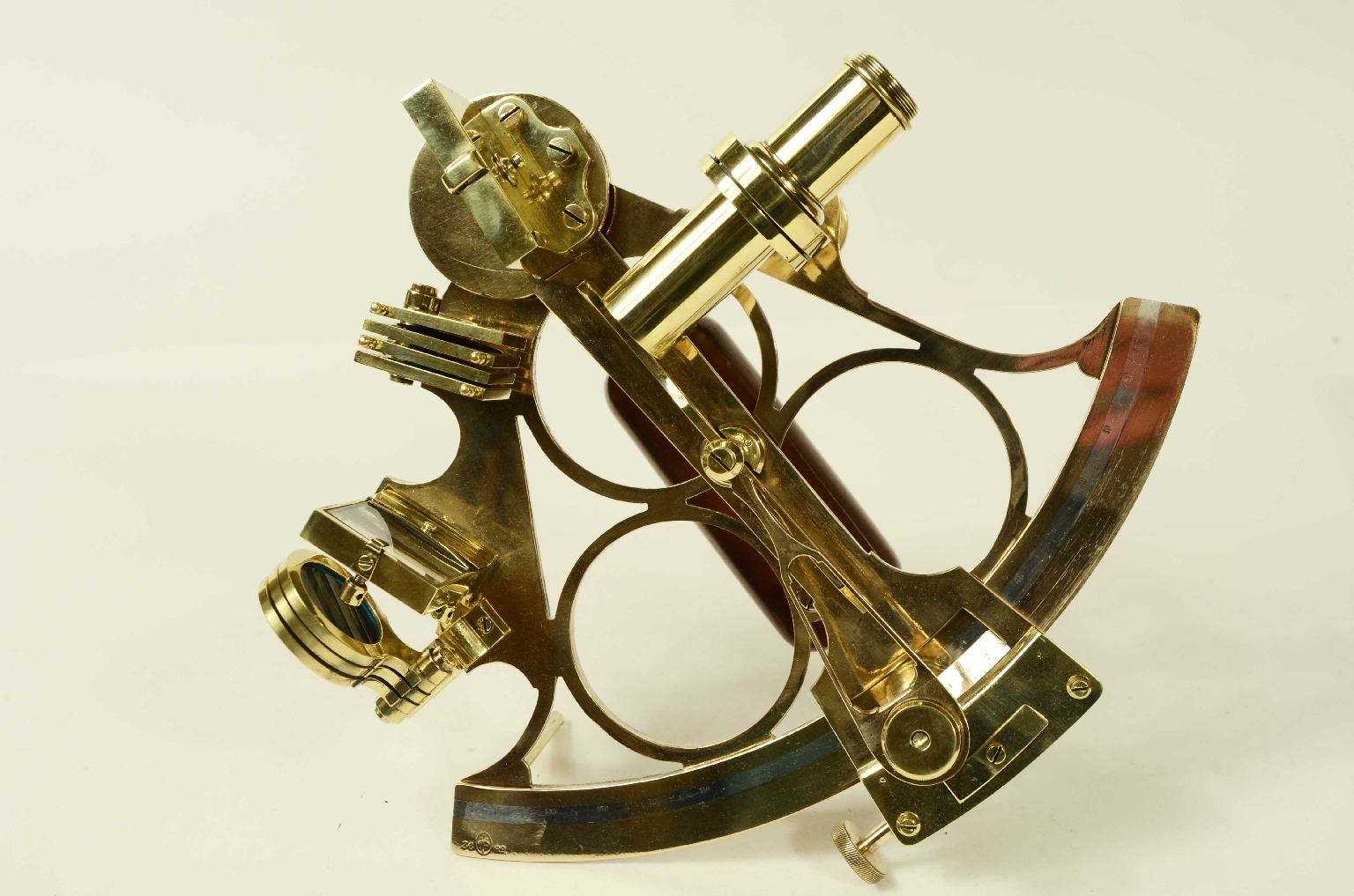 Nautical antiques/8452-Brass Sextant