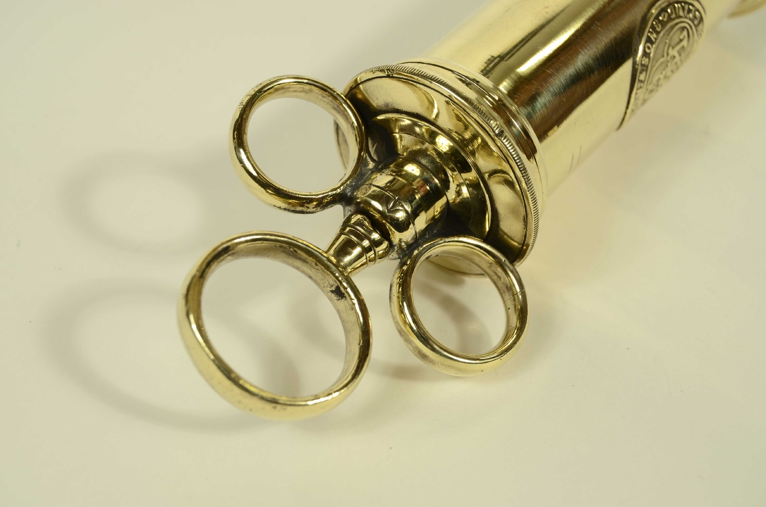 Old medical instruments/8460-Brass Syringe