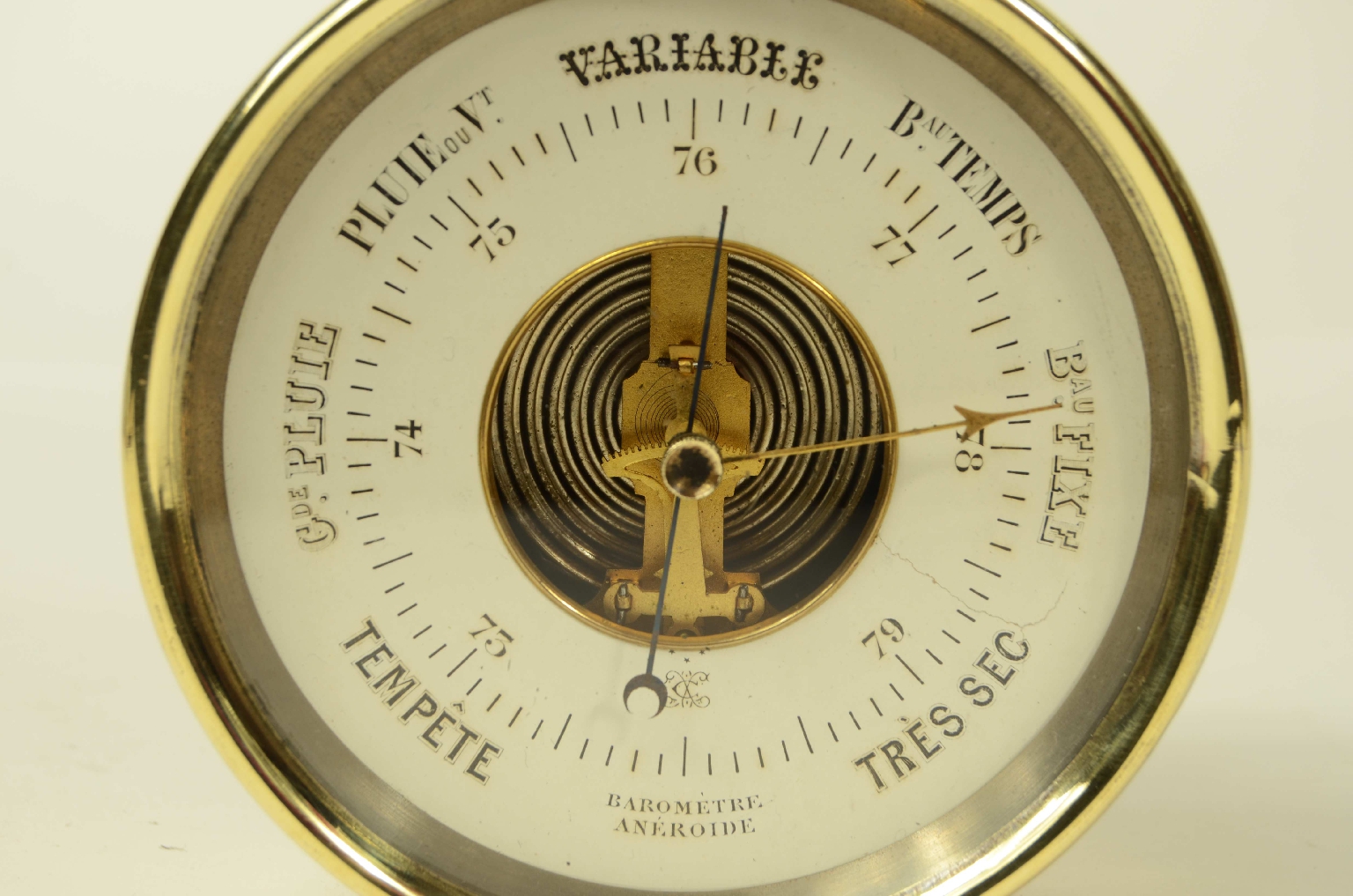 Antique barometers/8484a-Aneroid Barometer