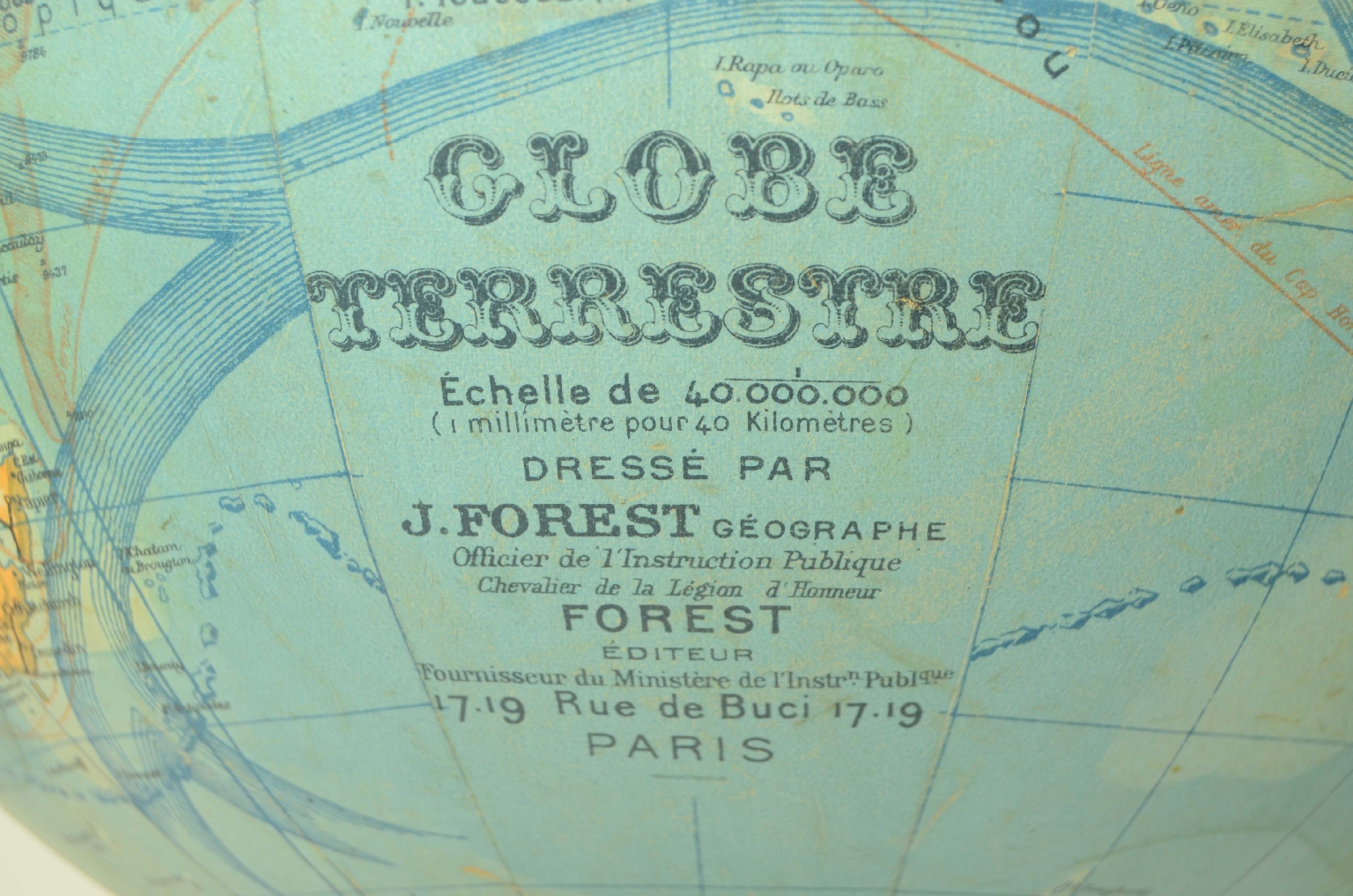 Globi-mappamondi antichi/8485-Globo Terrestre