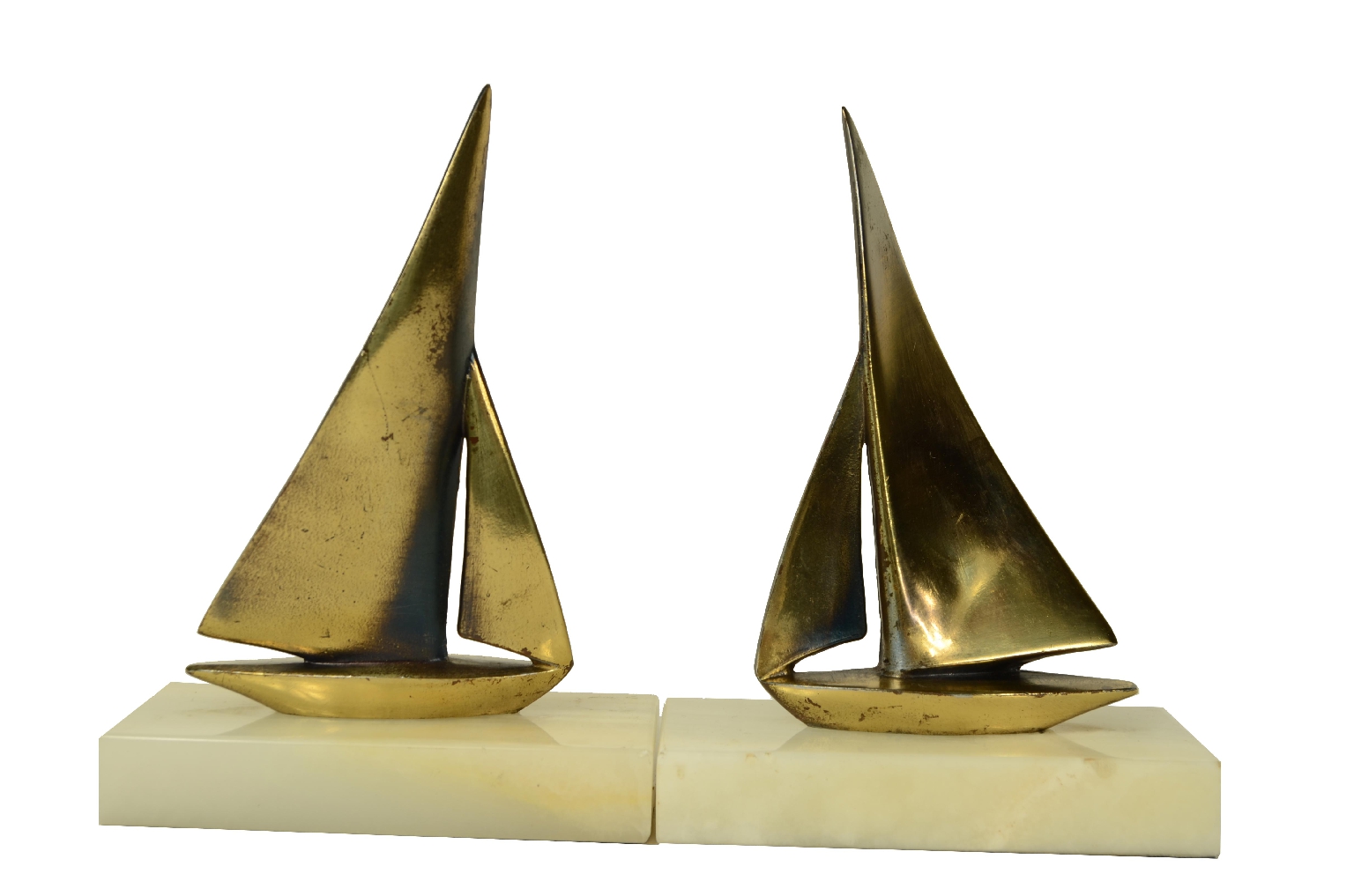 Nautical antiques/8518-Sailboat Bookends