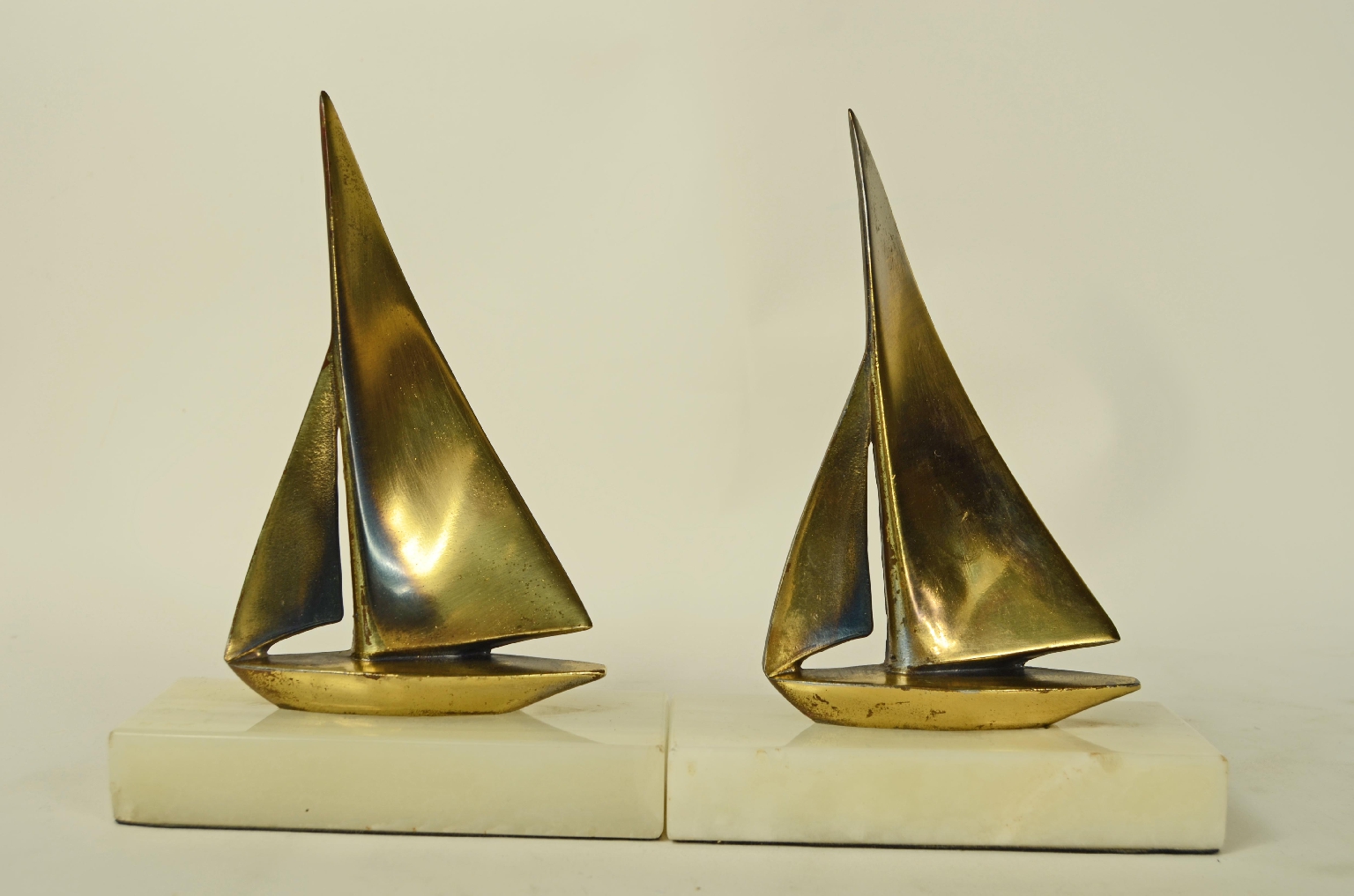 Nautical antiques/8518-Sailboat Bookends