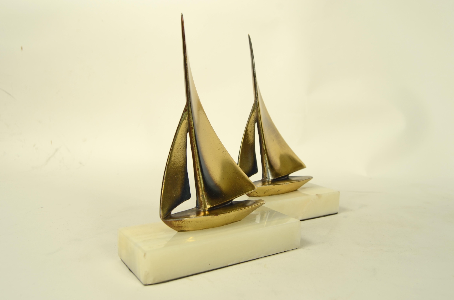 Nautical antiques/8518-Sailboat Bookends